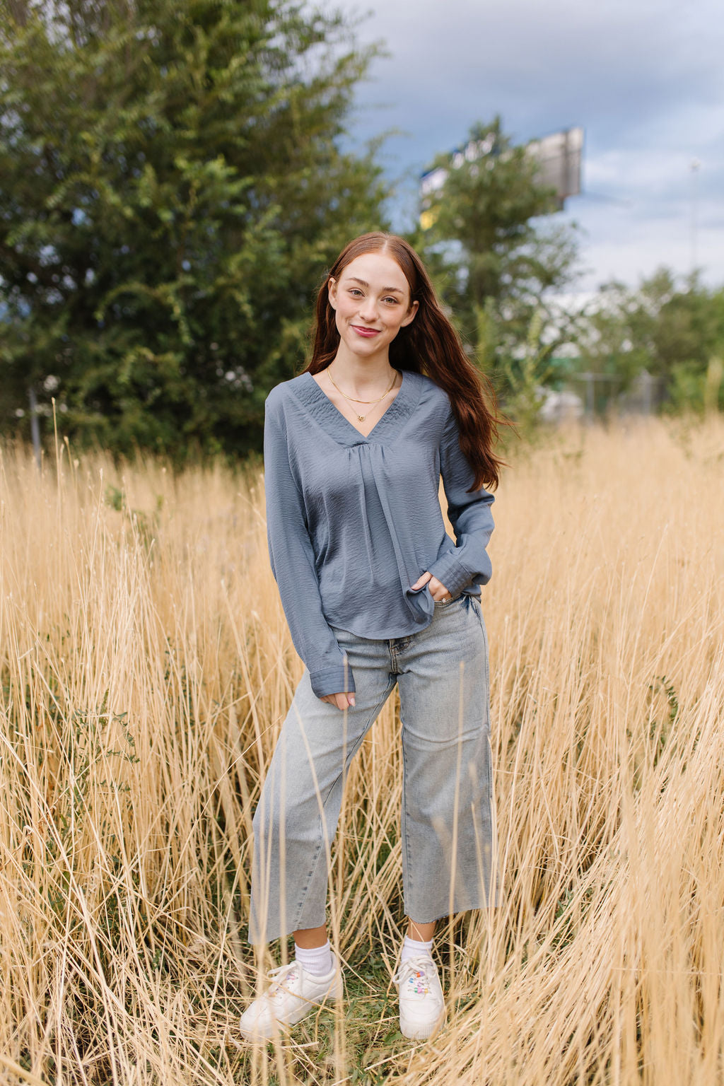 Edith Blouse *All Sales Final* S-3x