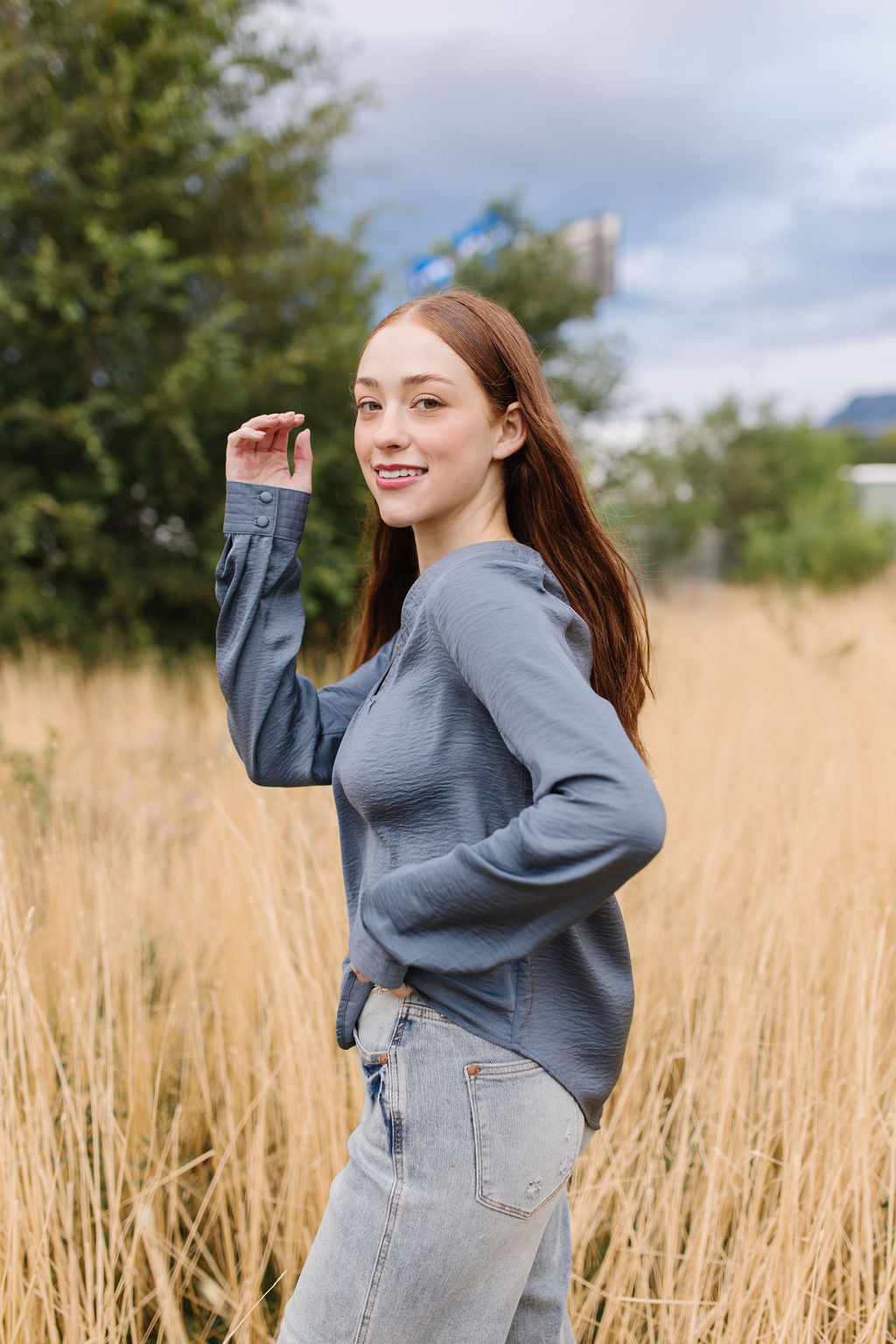 Edith Blouse *All Sales Final* S-3x