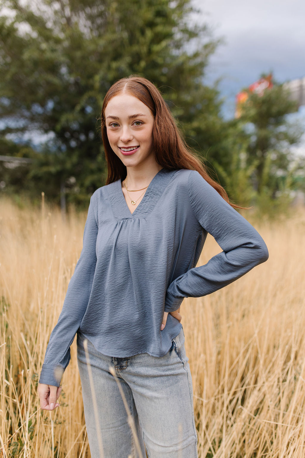 Edith Blouse *All Sales Final* S-3x