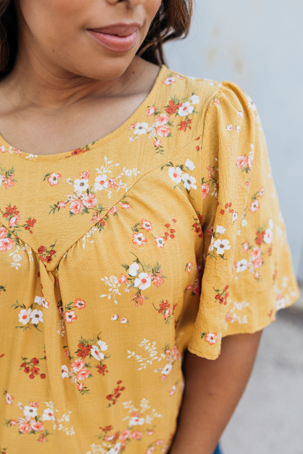 Mabel Floral Top *All Sales Final!!!*