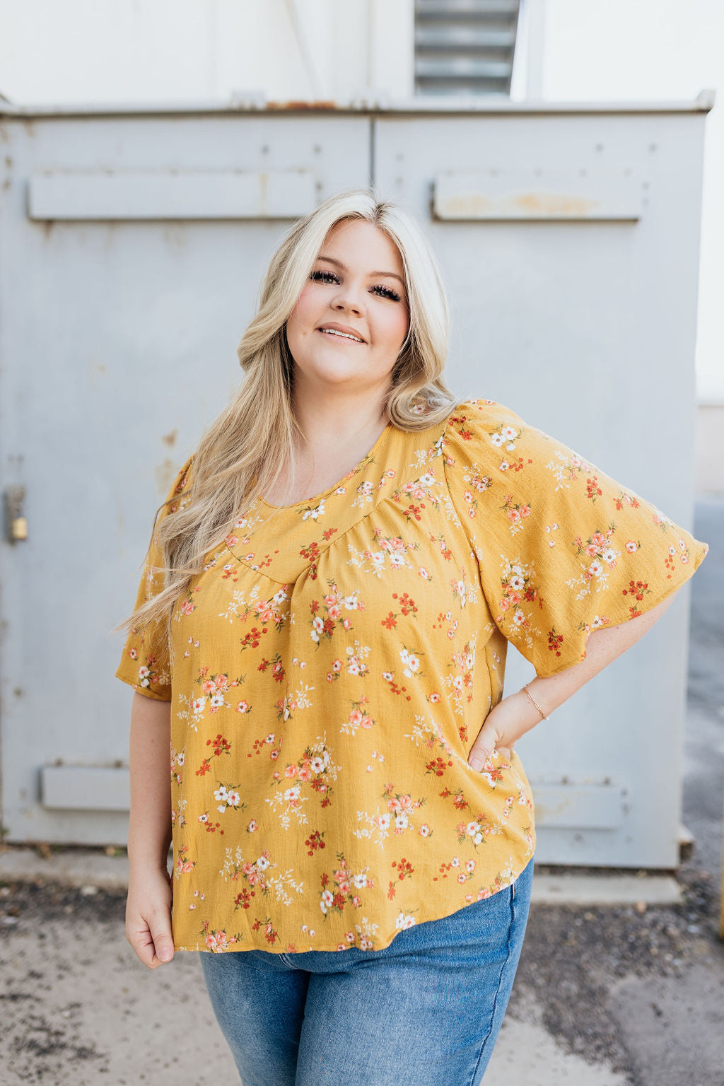 Mabel Floral Top *All Sales Final!!!*