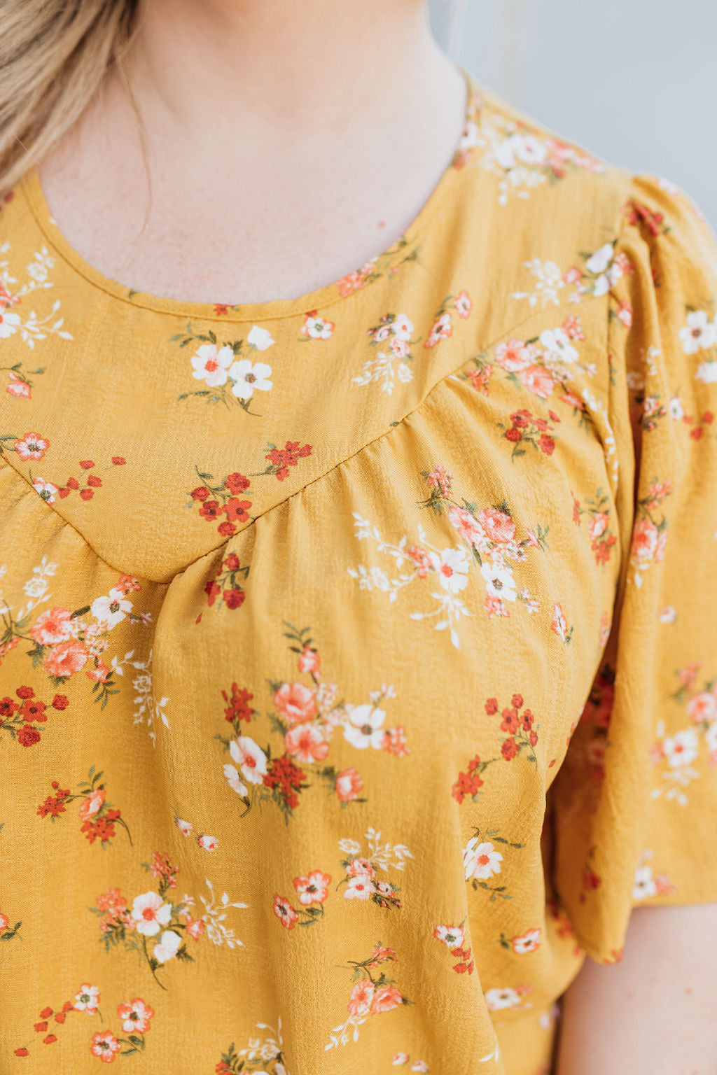 Mabel Floral Top *All Sales Final!!!*