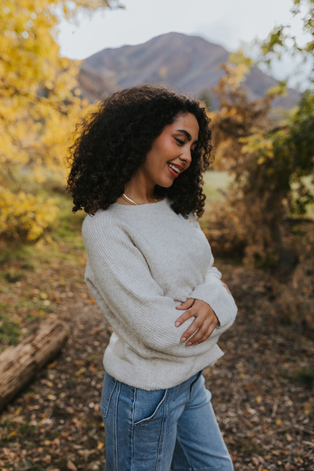 Rosie Embroidered Sweater *ALL SALES FINAL*