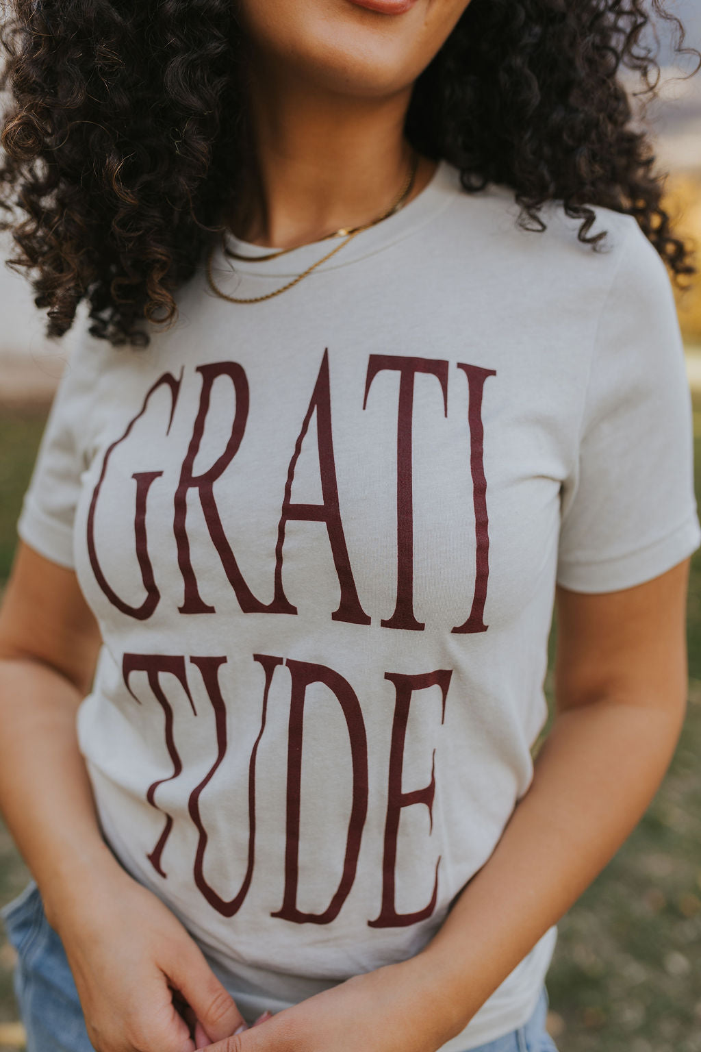 Gratitude Graphic Tee *ALL SALES FINAL*
