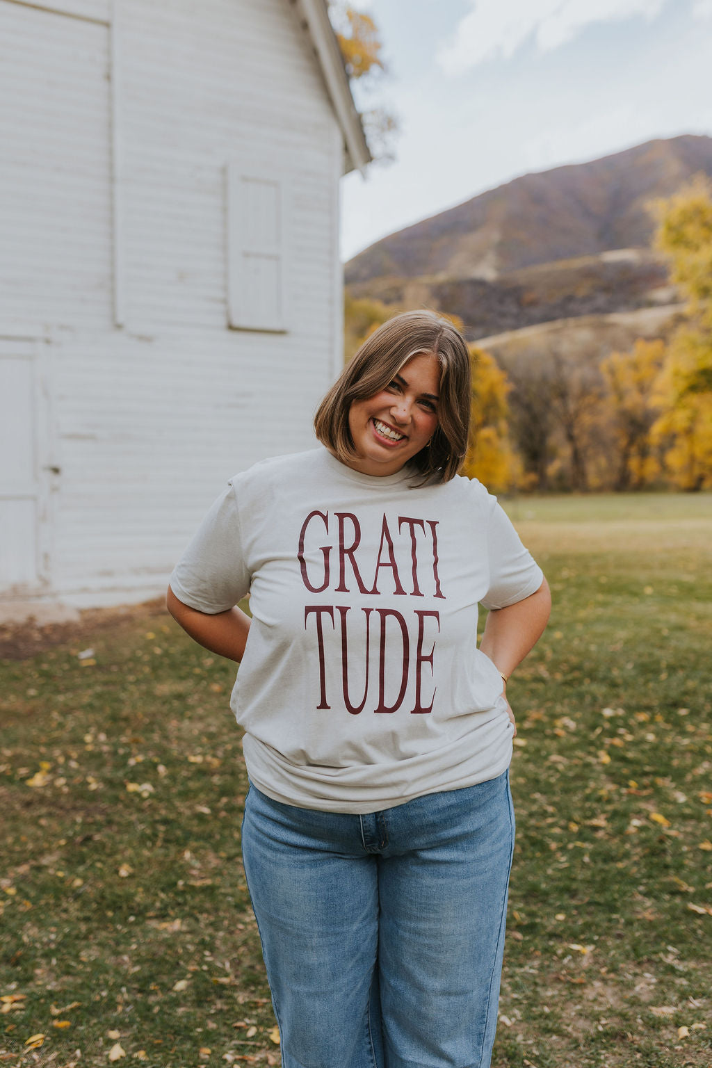 Gratitude Graphic Tee *ALL SALES FINAL*