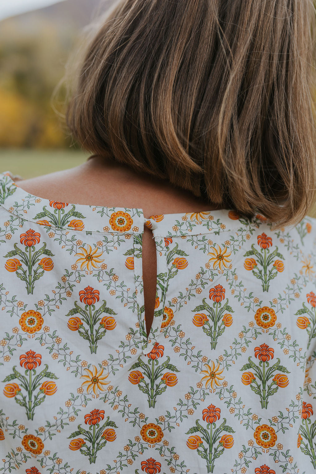 Mindy Floral Top
