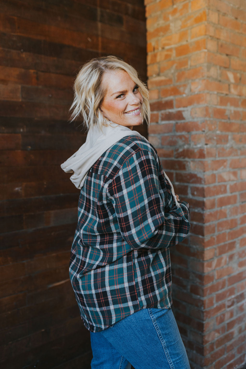 Leander Hooded Flannel *All Sales Final!!!*
