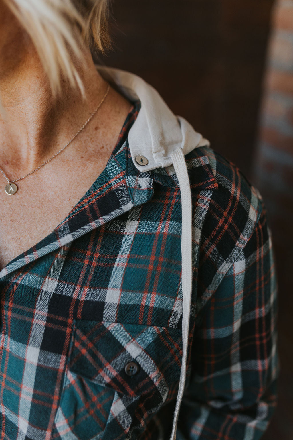 Leander Hooded Flannel *All Sales Final!!!*