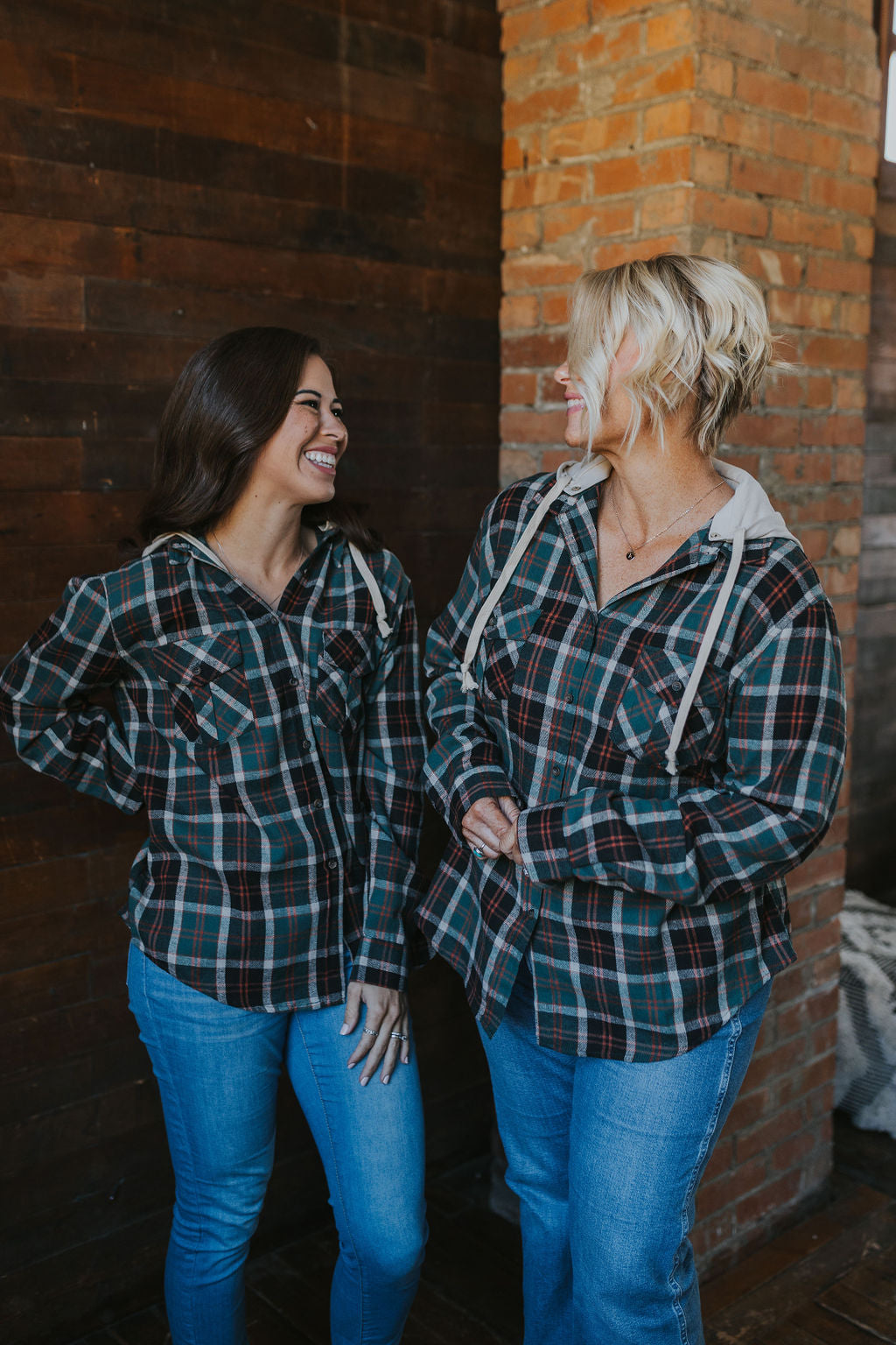 Leander Hooded Flannel *All Sales Final!!!*