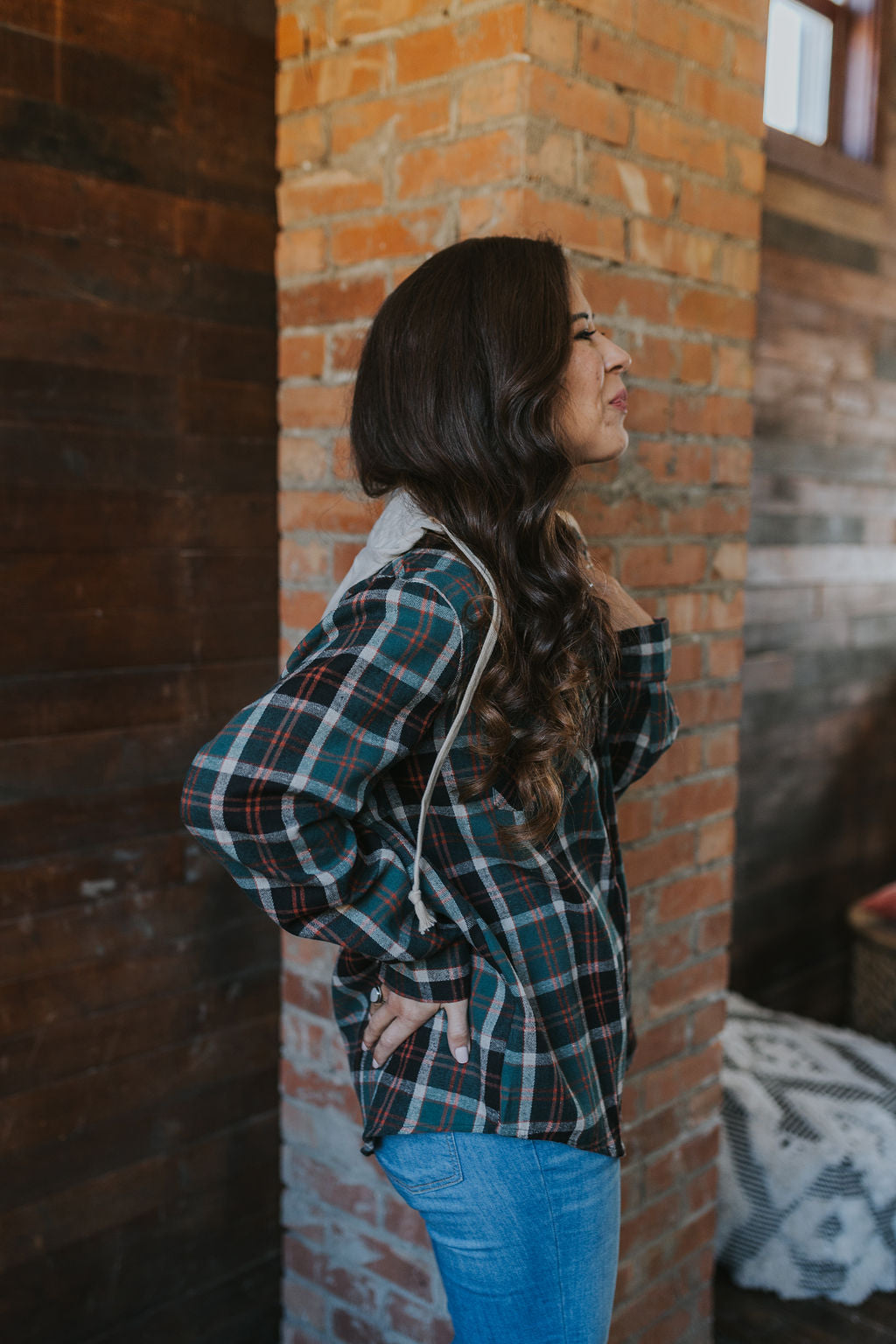 Leander Hooded Flannel *All Sales Final!!!*