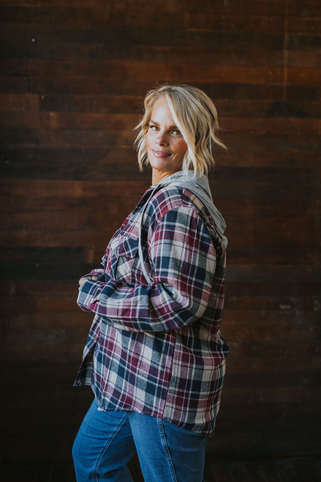 Leander Hooded Flannel *All Sales Final!!!*