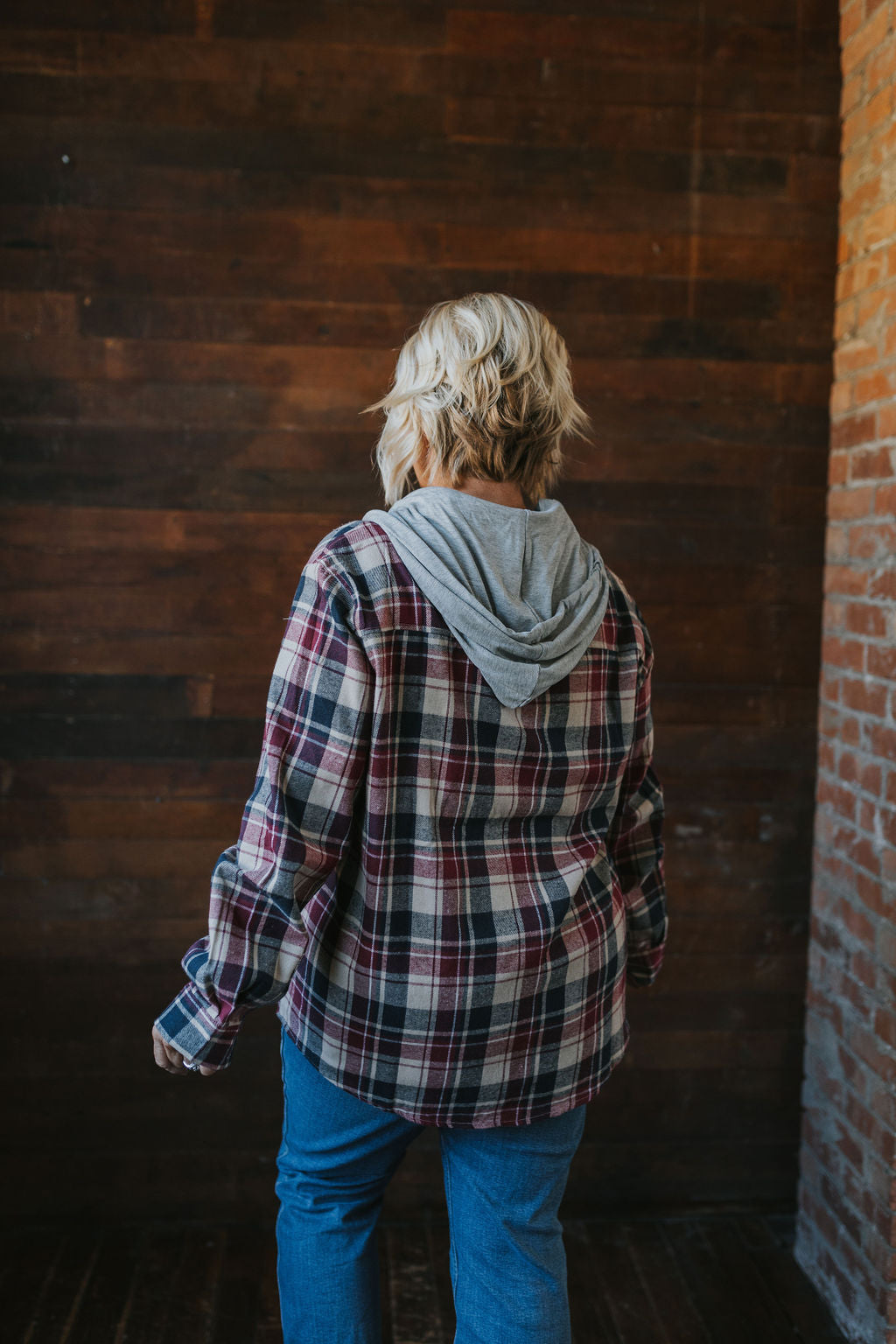 Leander Hooded Flannel *All Sales Final!!!*