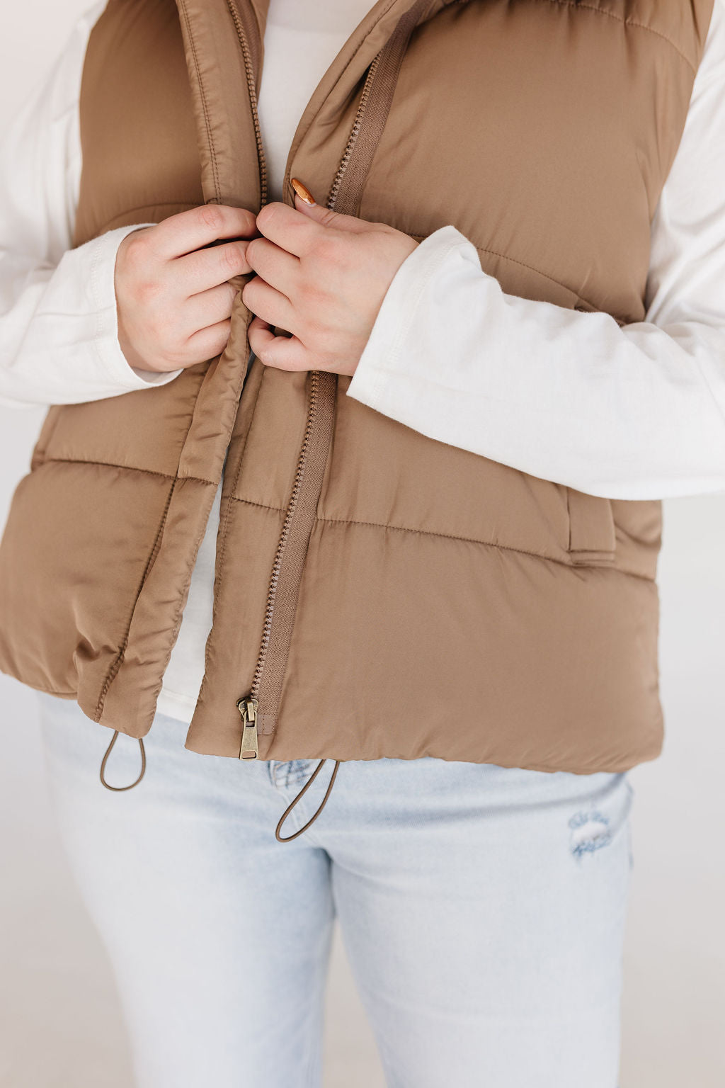 Drew Puffer Vest *ALL SALES FINAL*