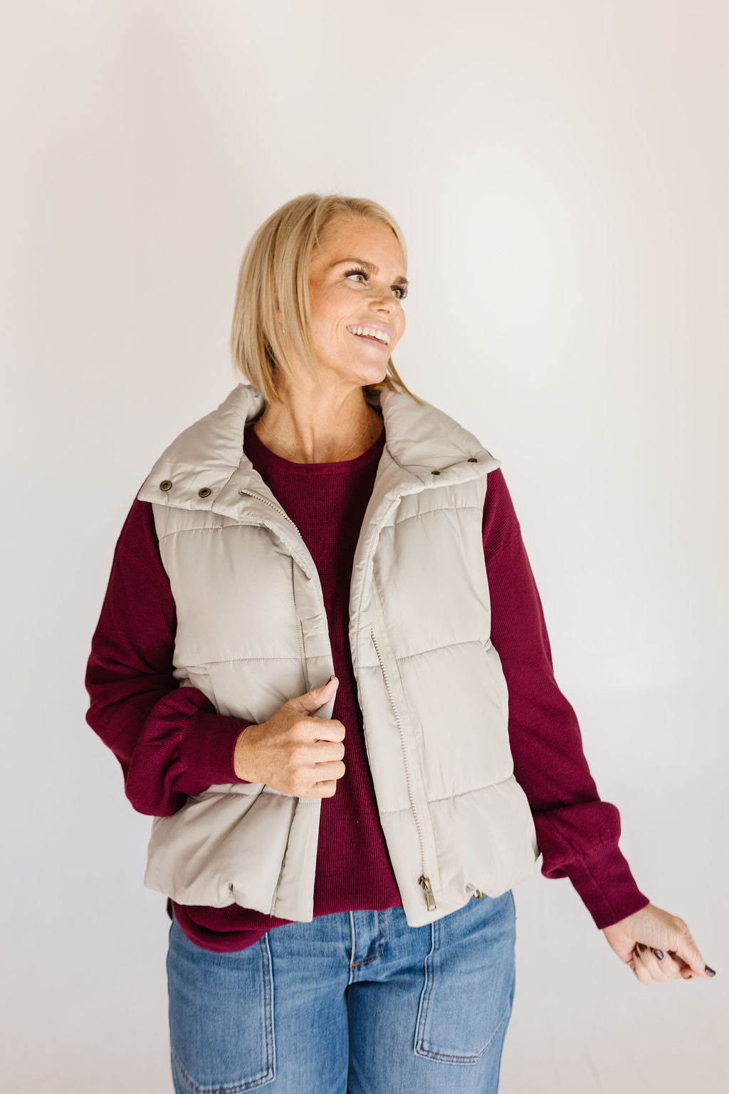 Drew Puffer Vest *ALL SALES FINAL*