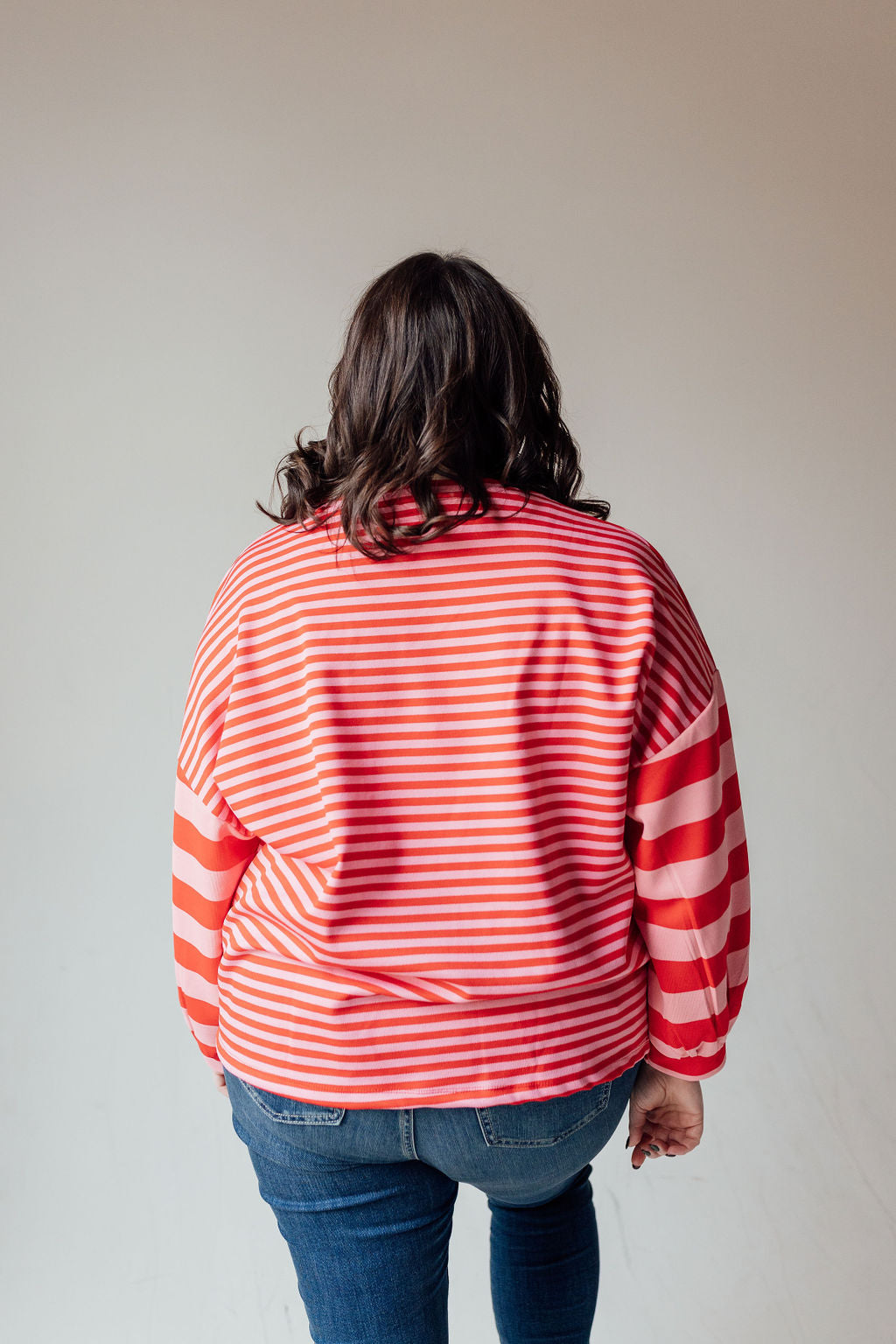 Sunday Striped Top (S, M, 1x Left)