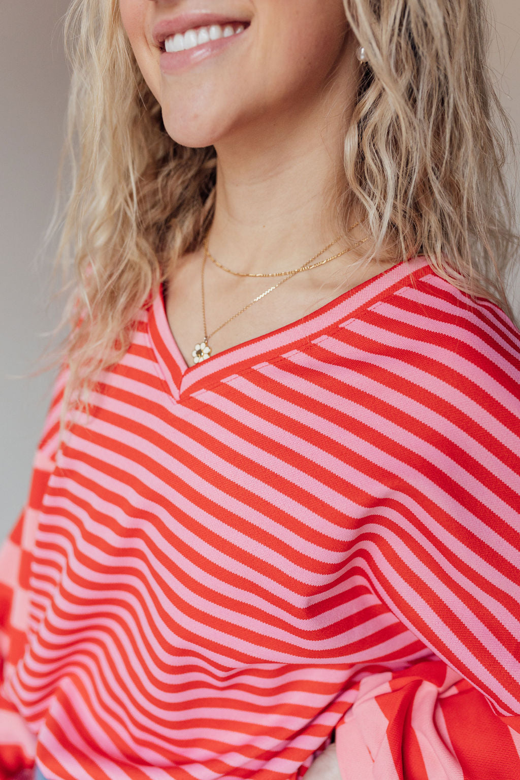 Sunday Striped Top (S, M, 1x Left)