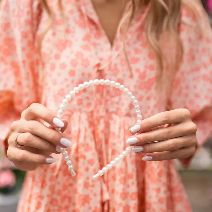 ANDI Simple Pearl Headband