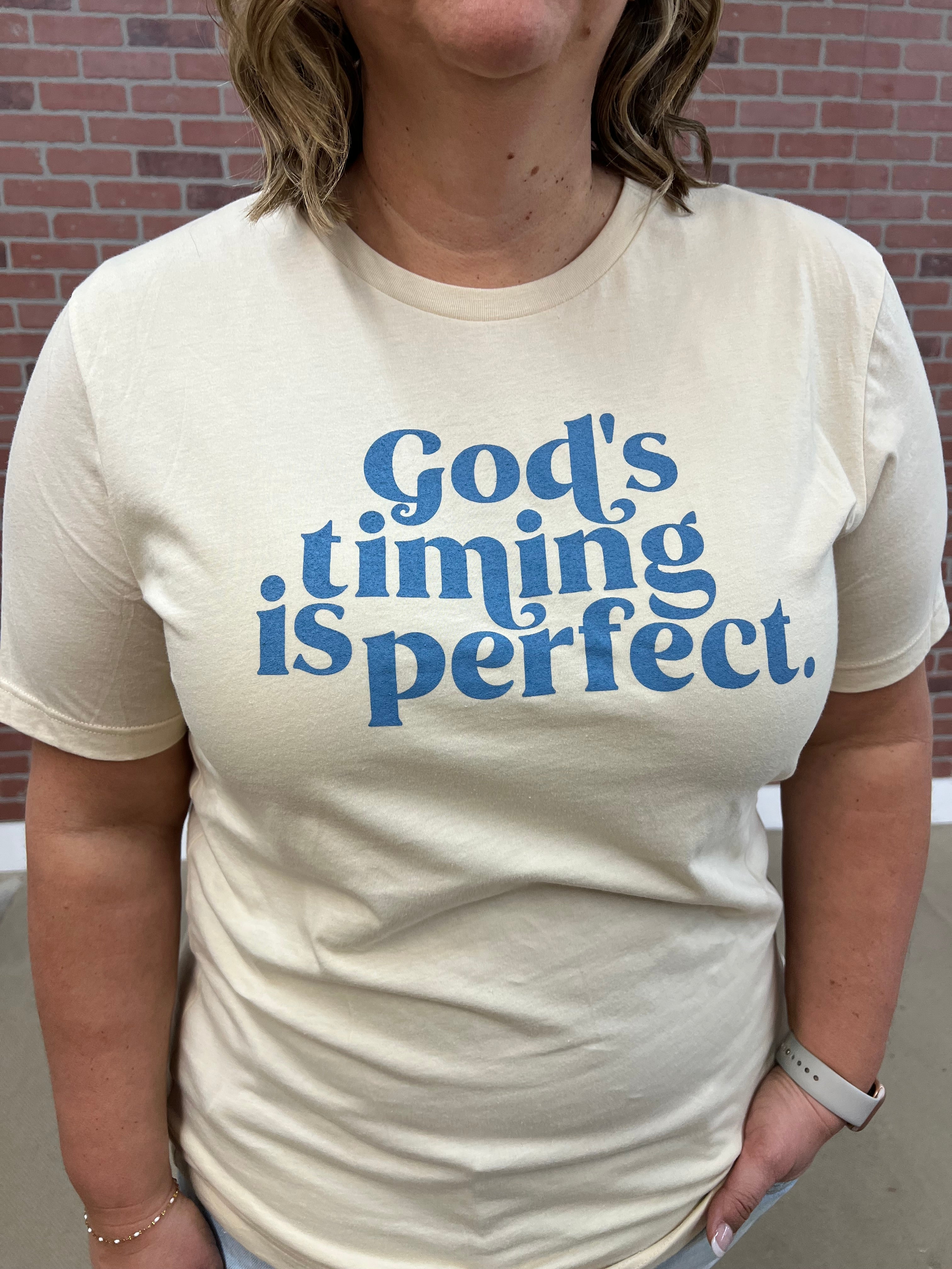 God's Timing Graphic Tee