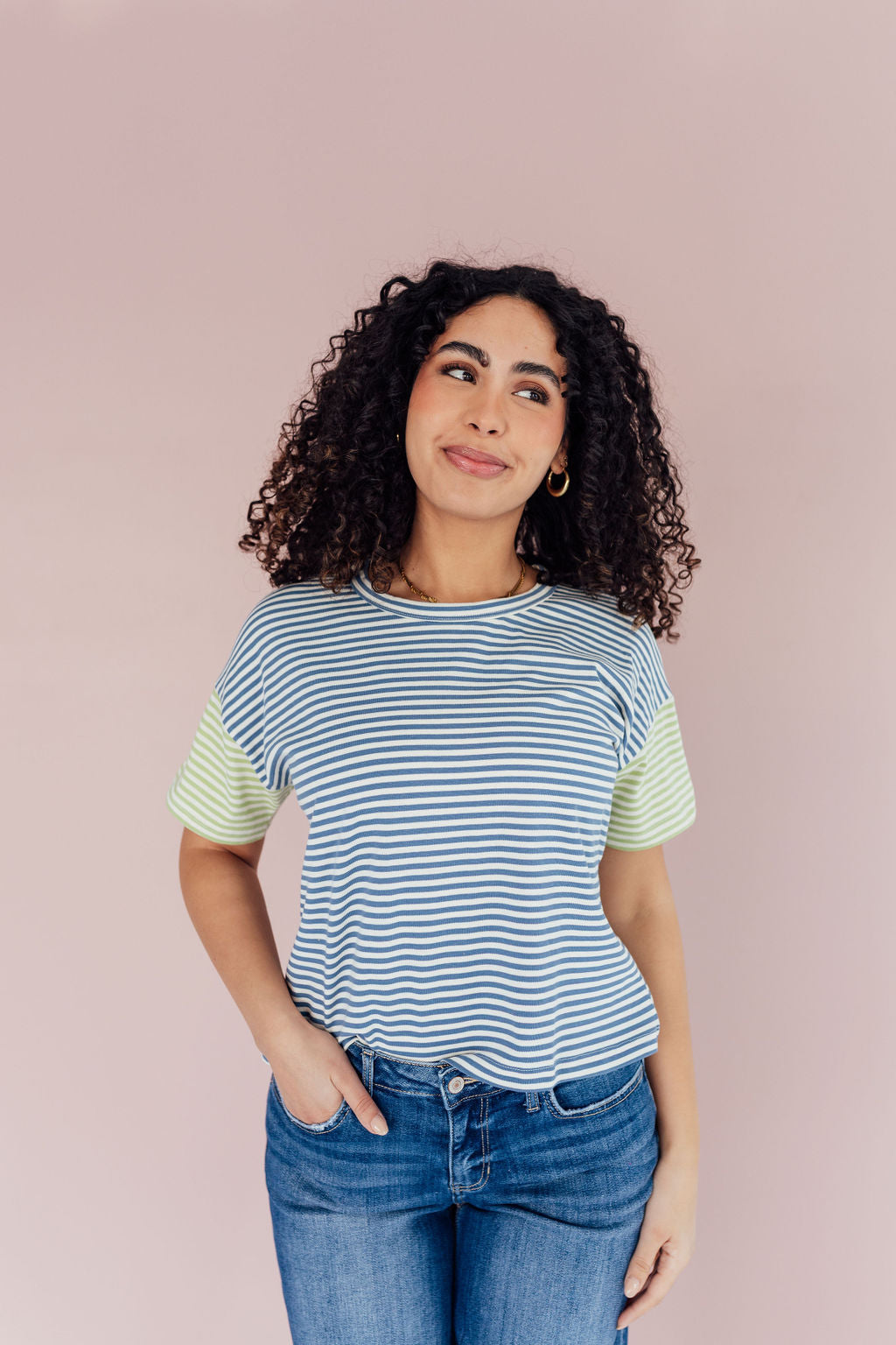 Lucy Striped Top*ALL SALES FINAL*