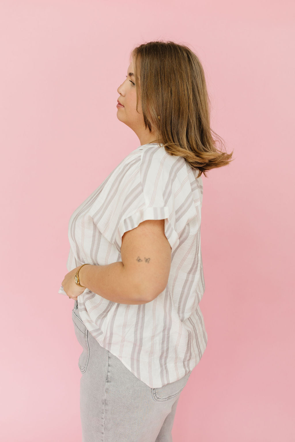 Iris Striped Top