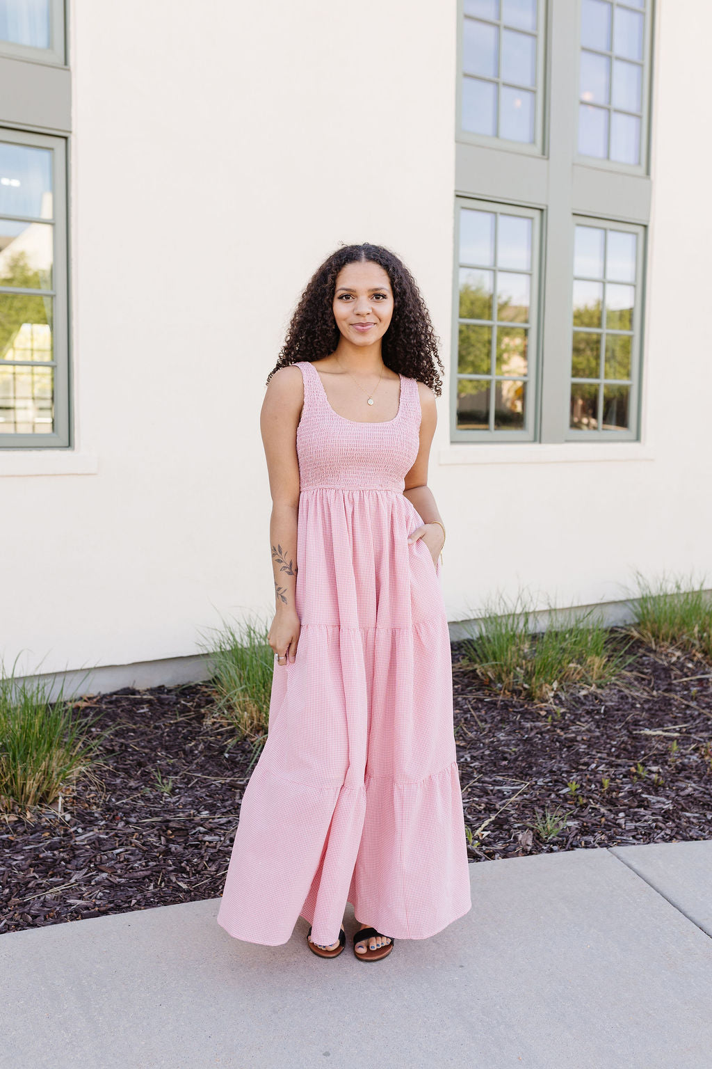 Scarlett Gingham Midi