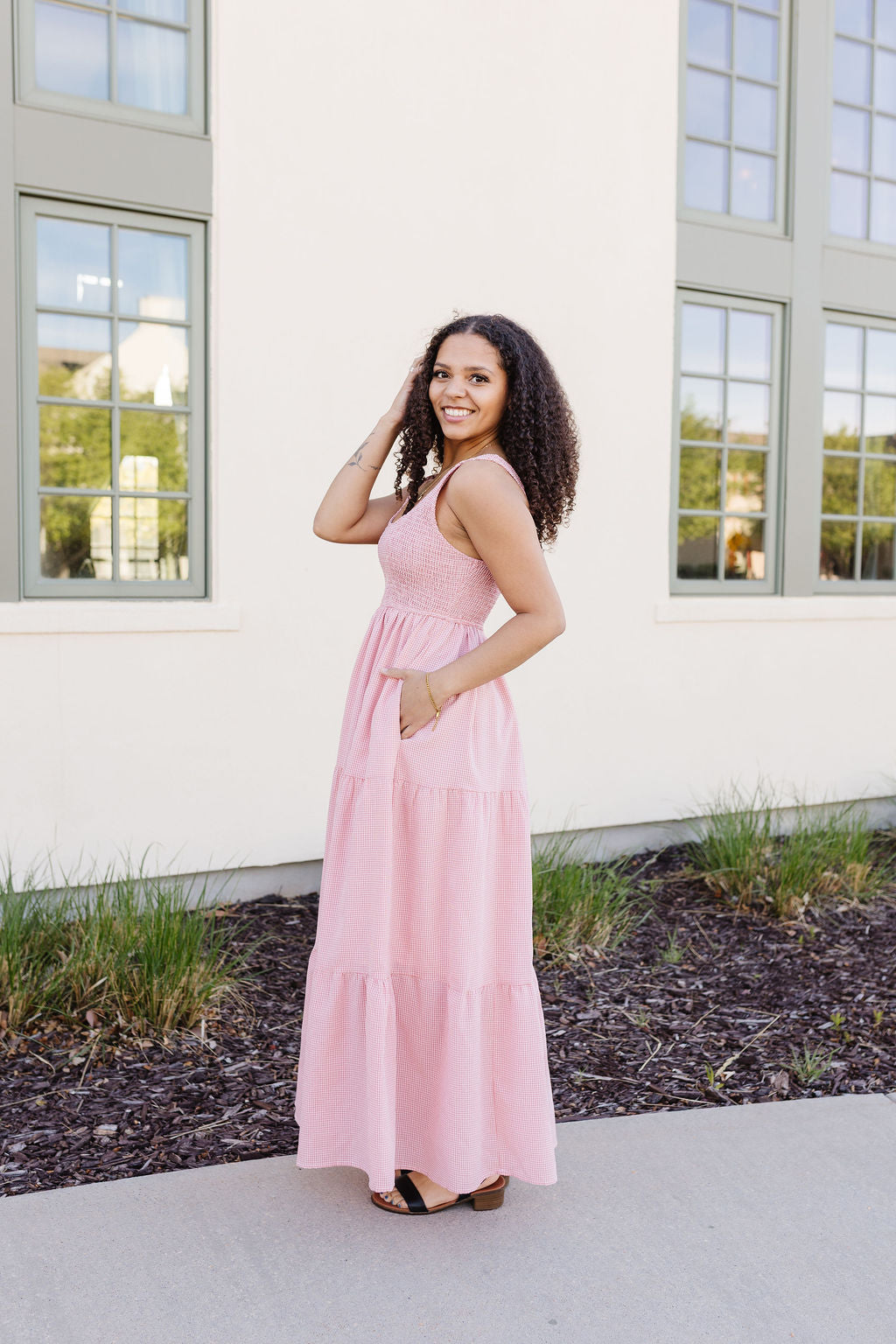 Scarlett Gingham Midi