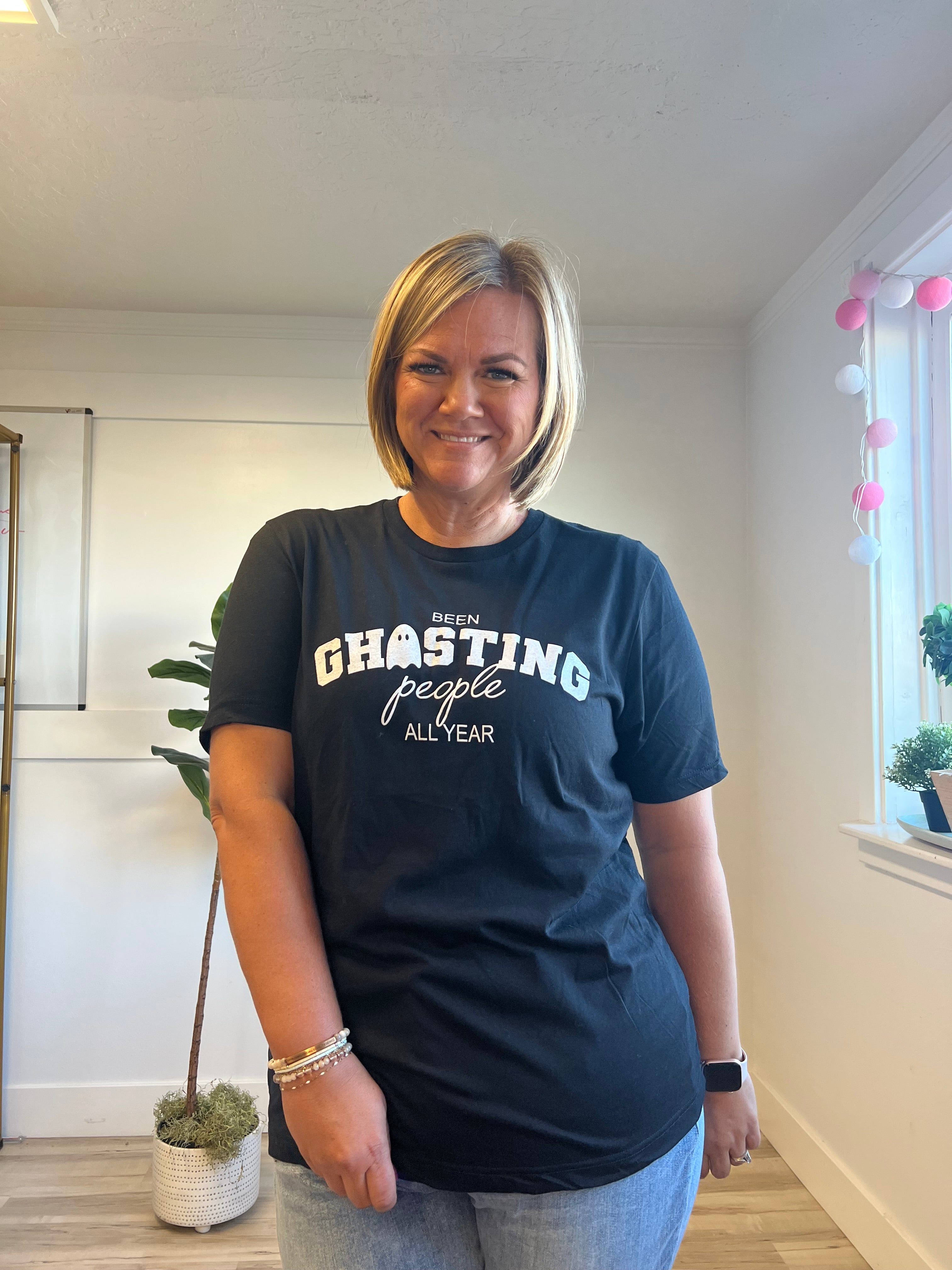 Ghosting Graphic Tee *ALL SALES FINAL*