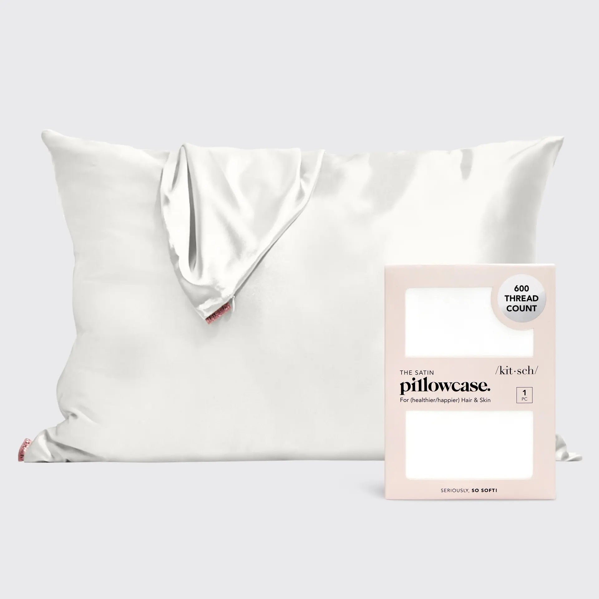 Taie d'oreiller en satin kitsch