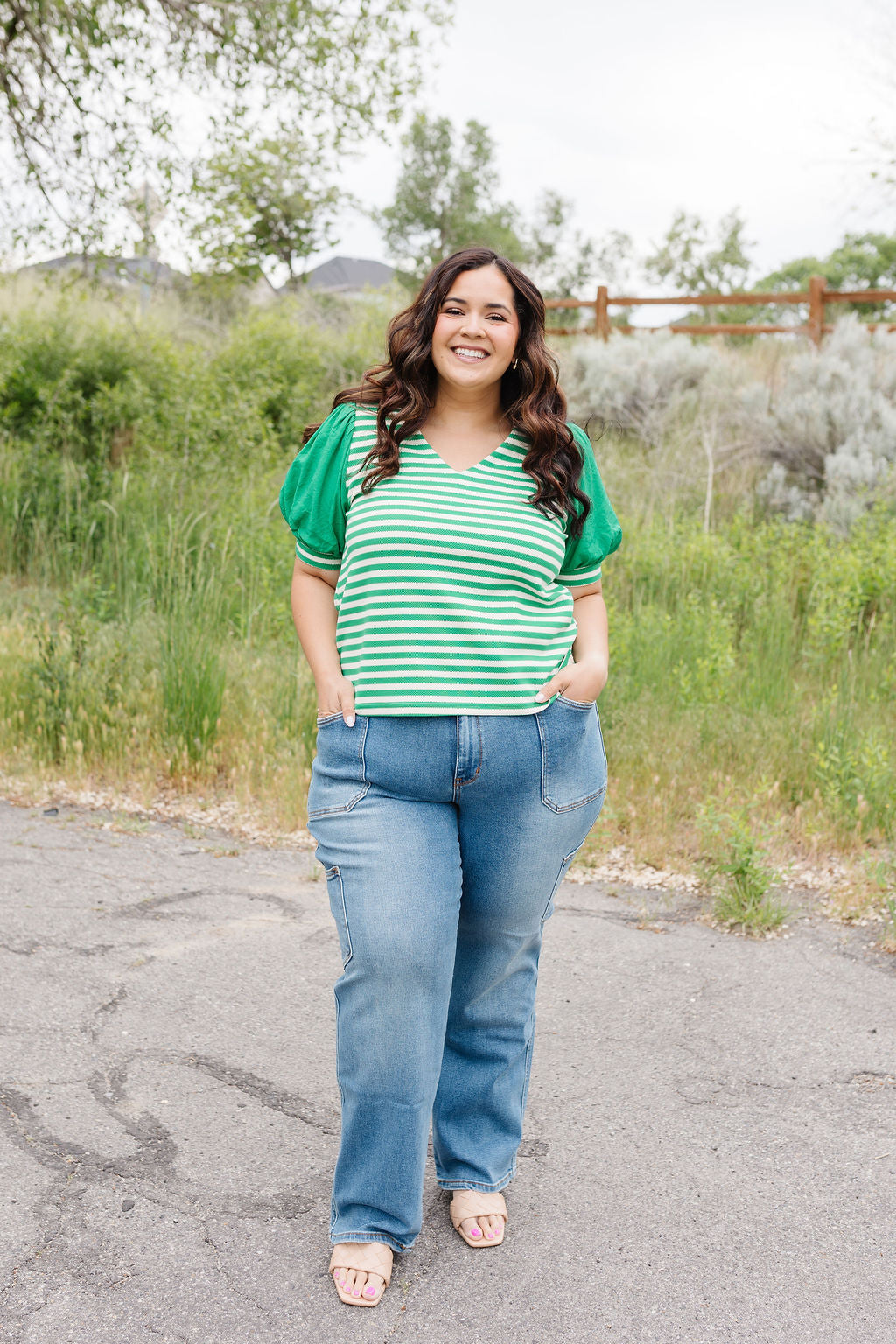 Lisa Striped Top