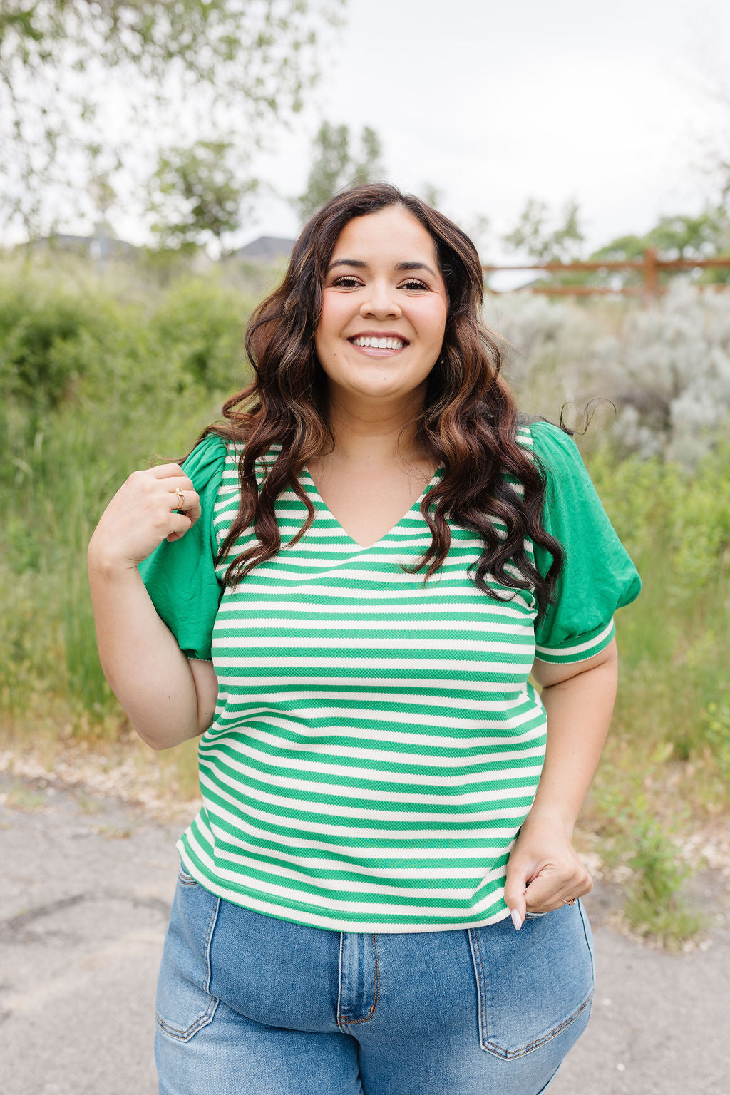 Lisa Striped Top