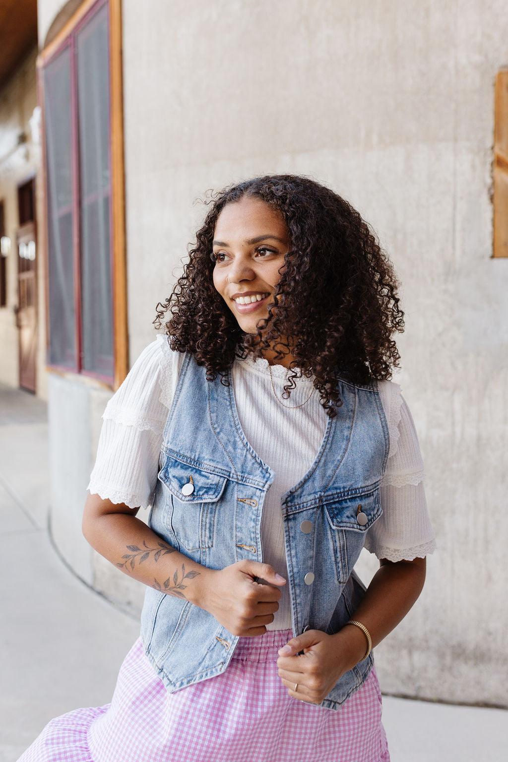 Bertie Denim Vest