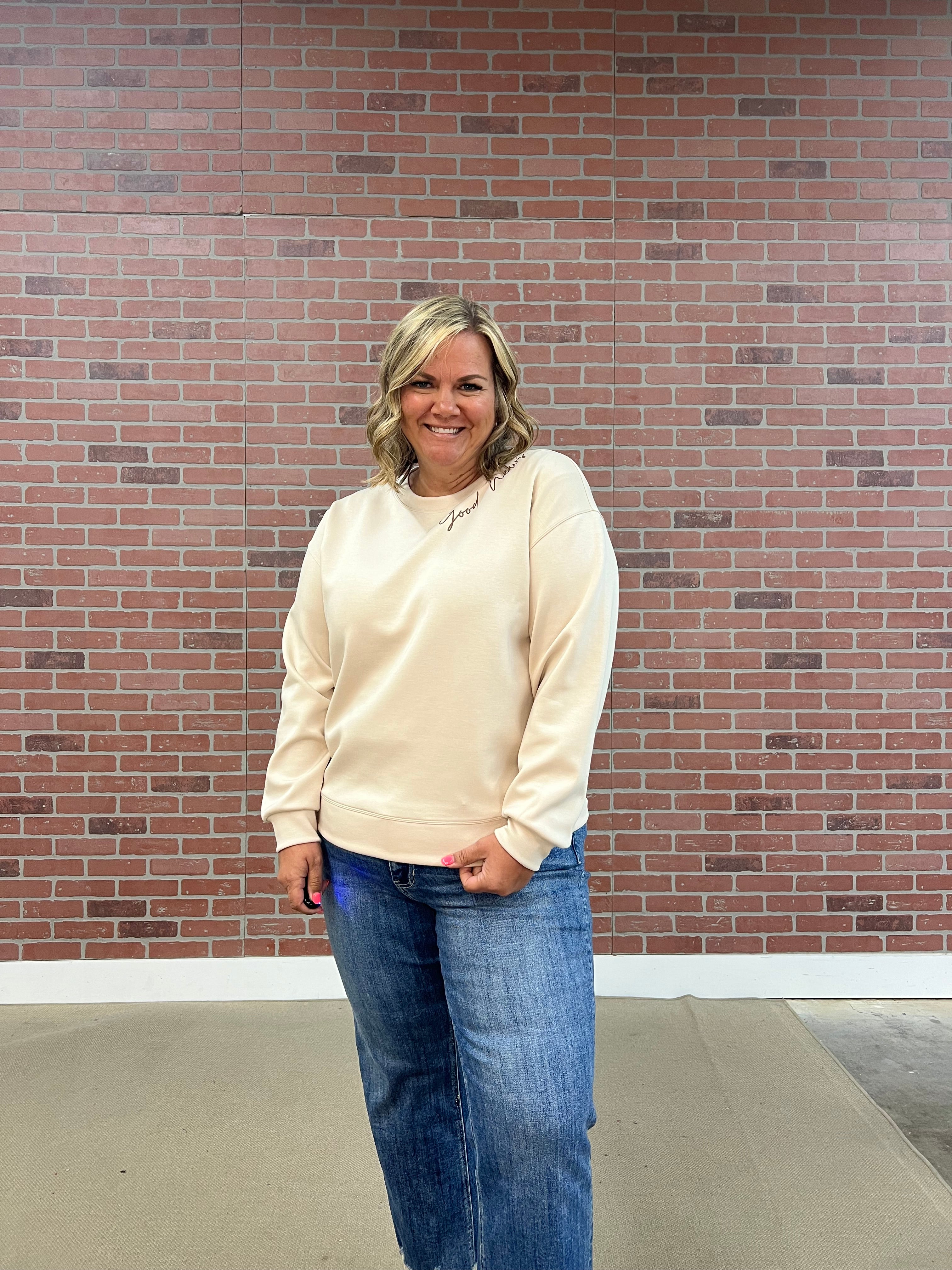 Good News Sweatshirt *ALL SALES FINAL*