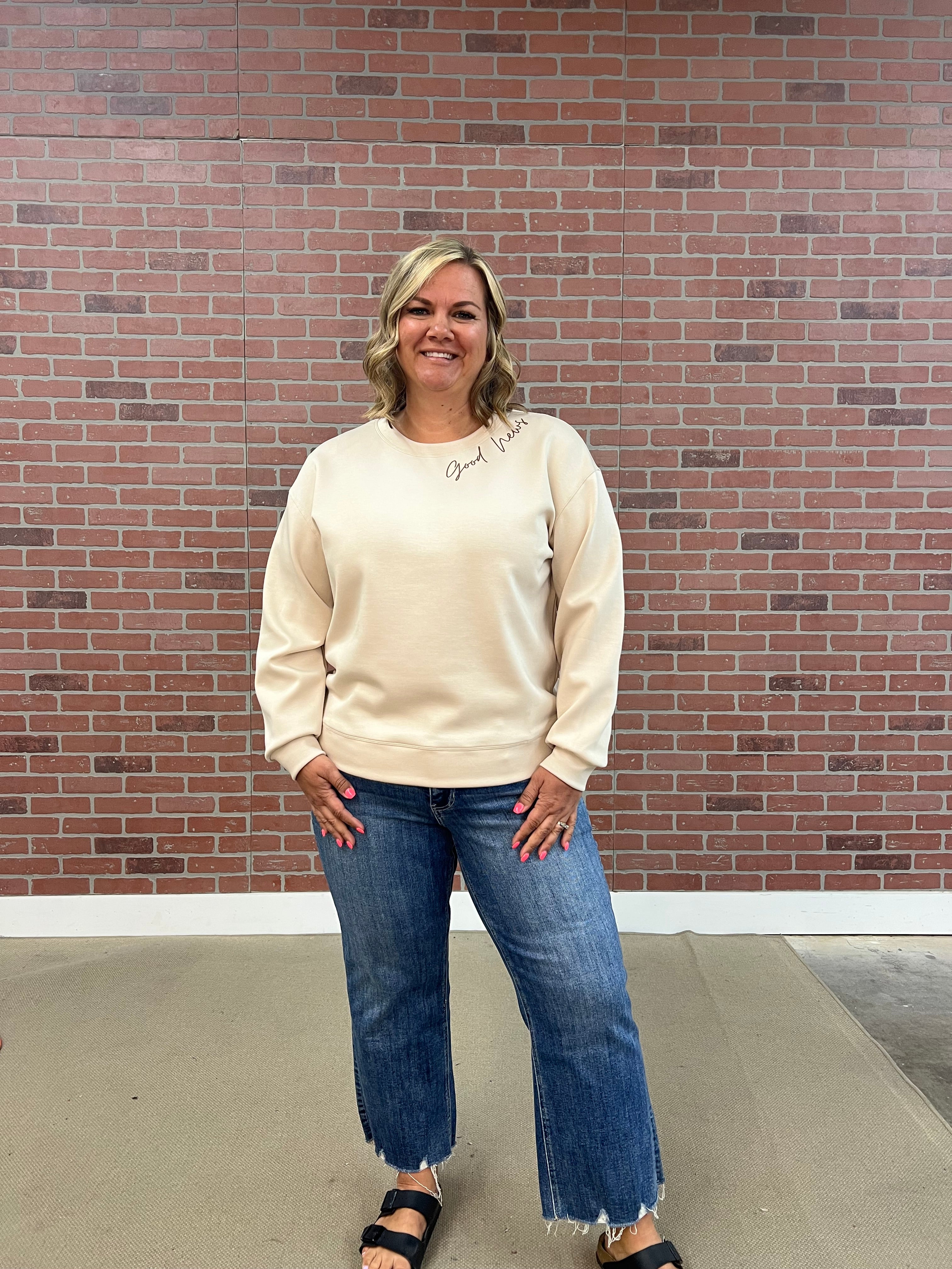 Good News Sweatshirt *ALL SALES FINAL*