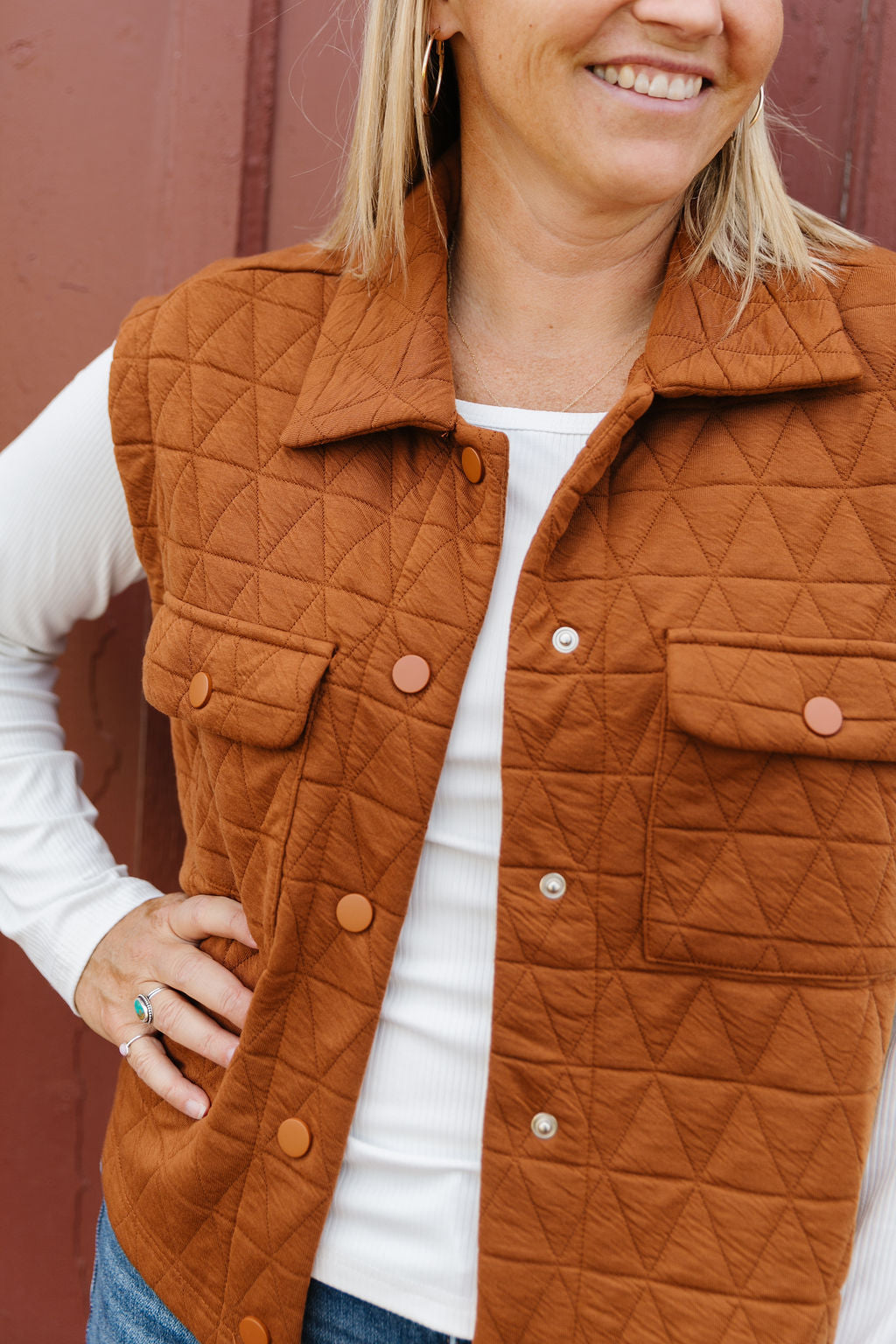Alexis Quilted Vest