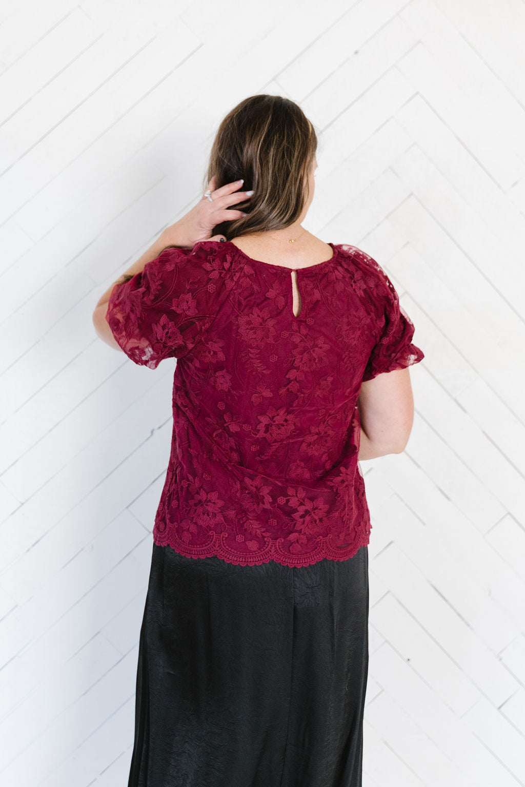 Belinda Lace Top