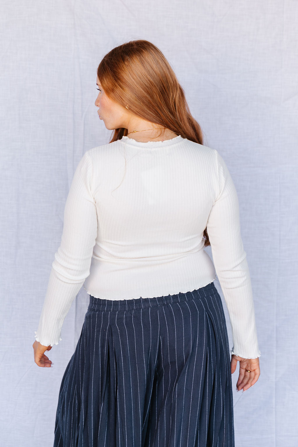 Nylah Top In Cream