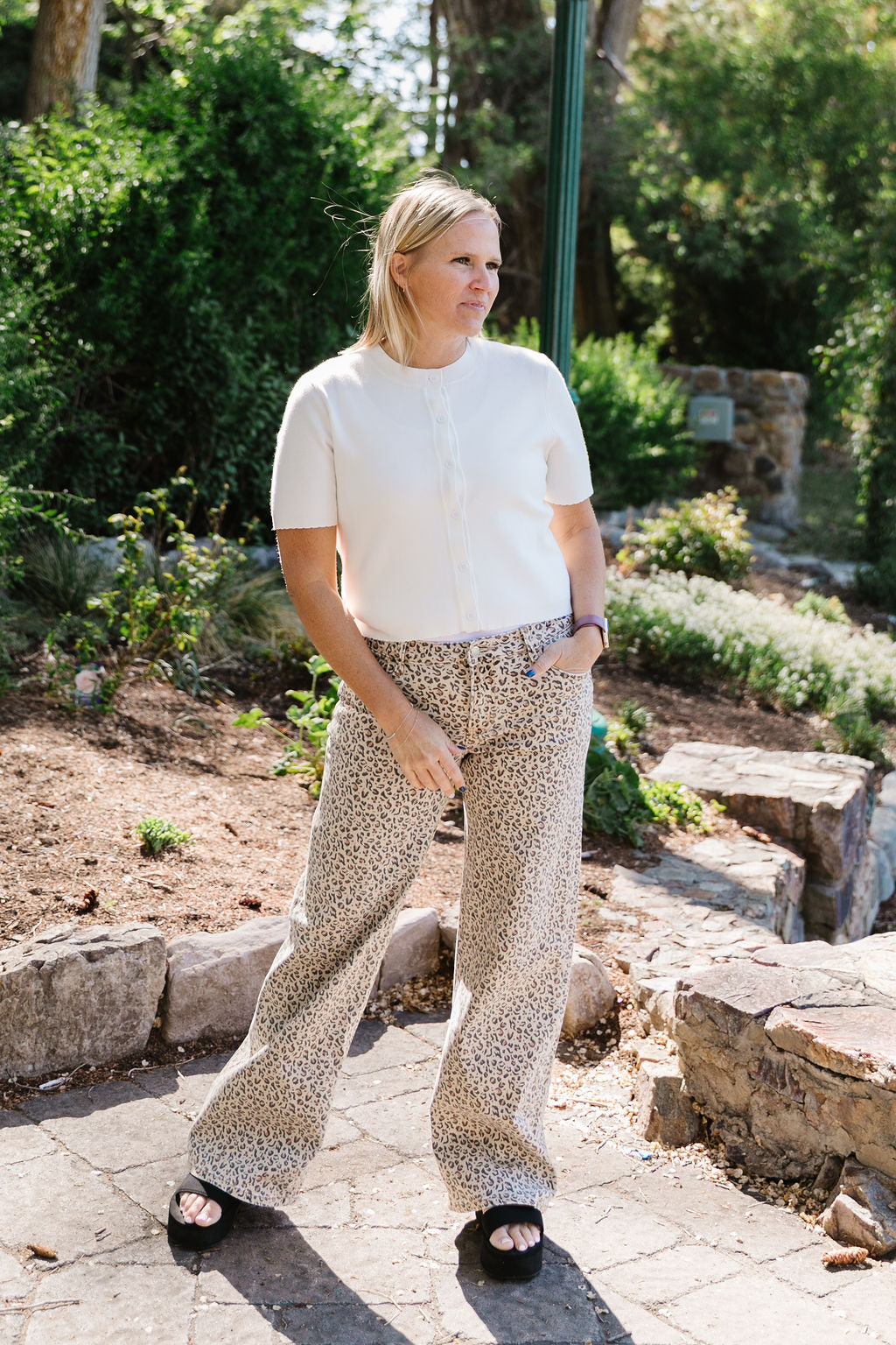 Leopard Jeans