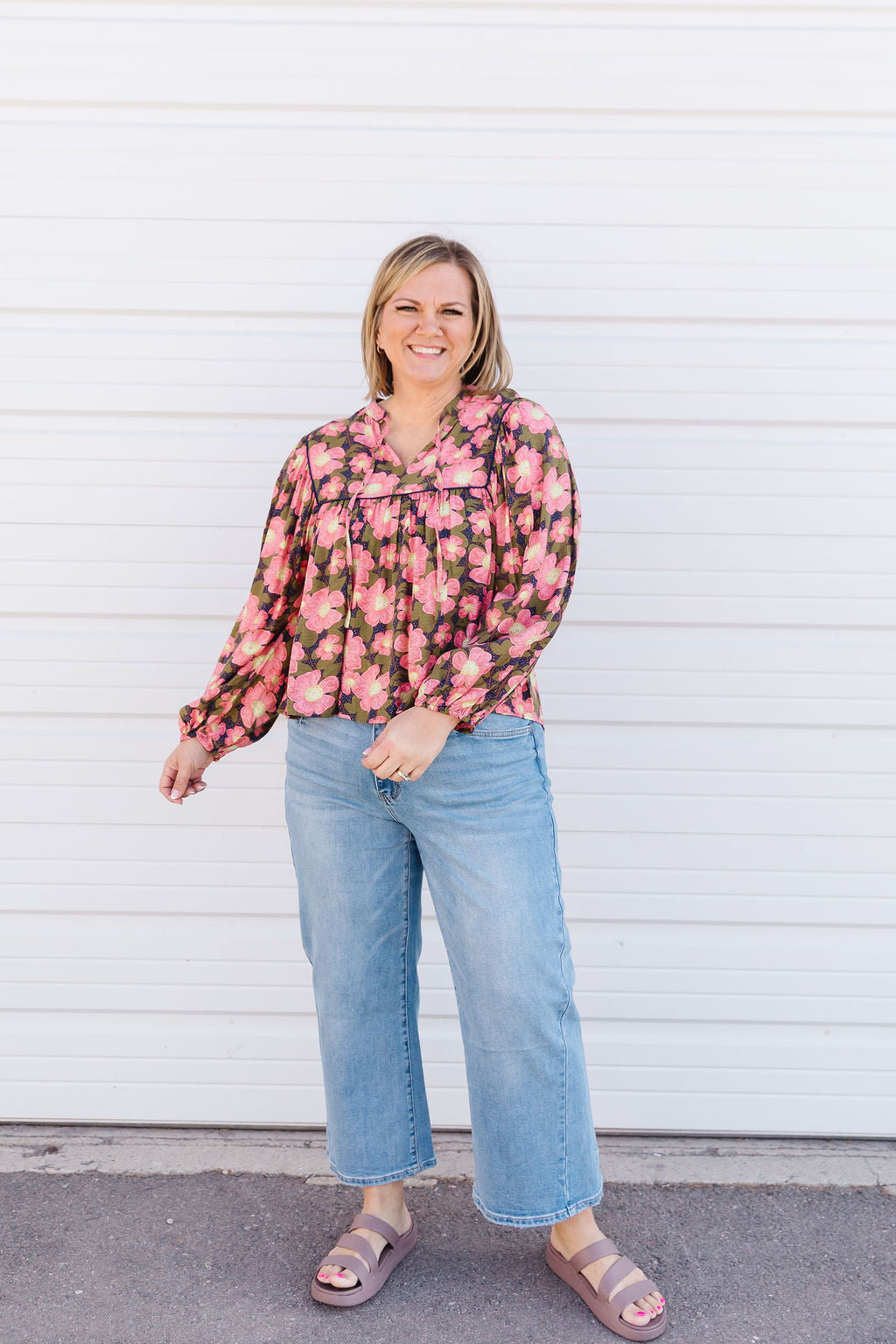 Esme Floral Top