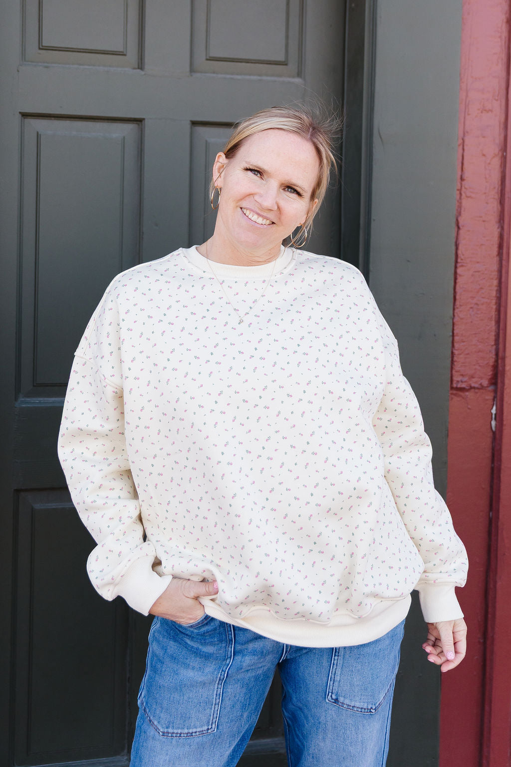 Dayton Floral Sweatshirt