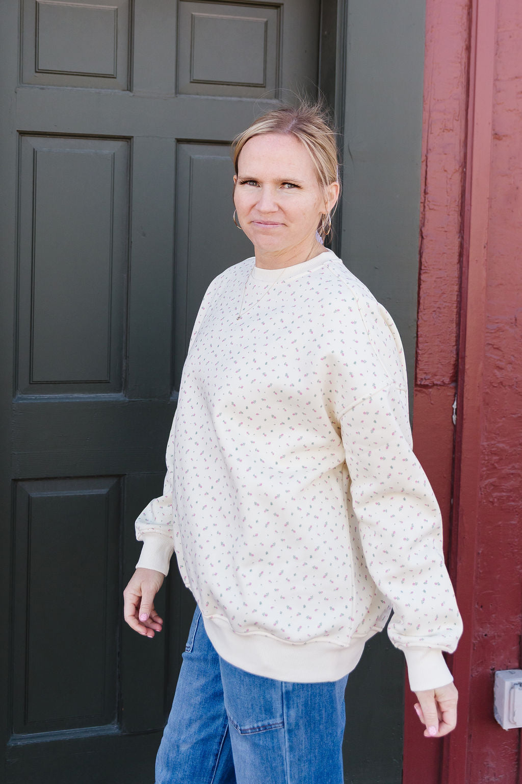 Dayton Floral Sweatshirt