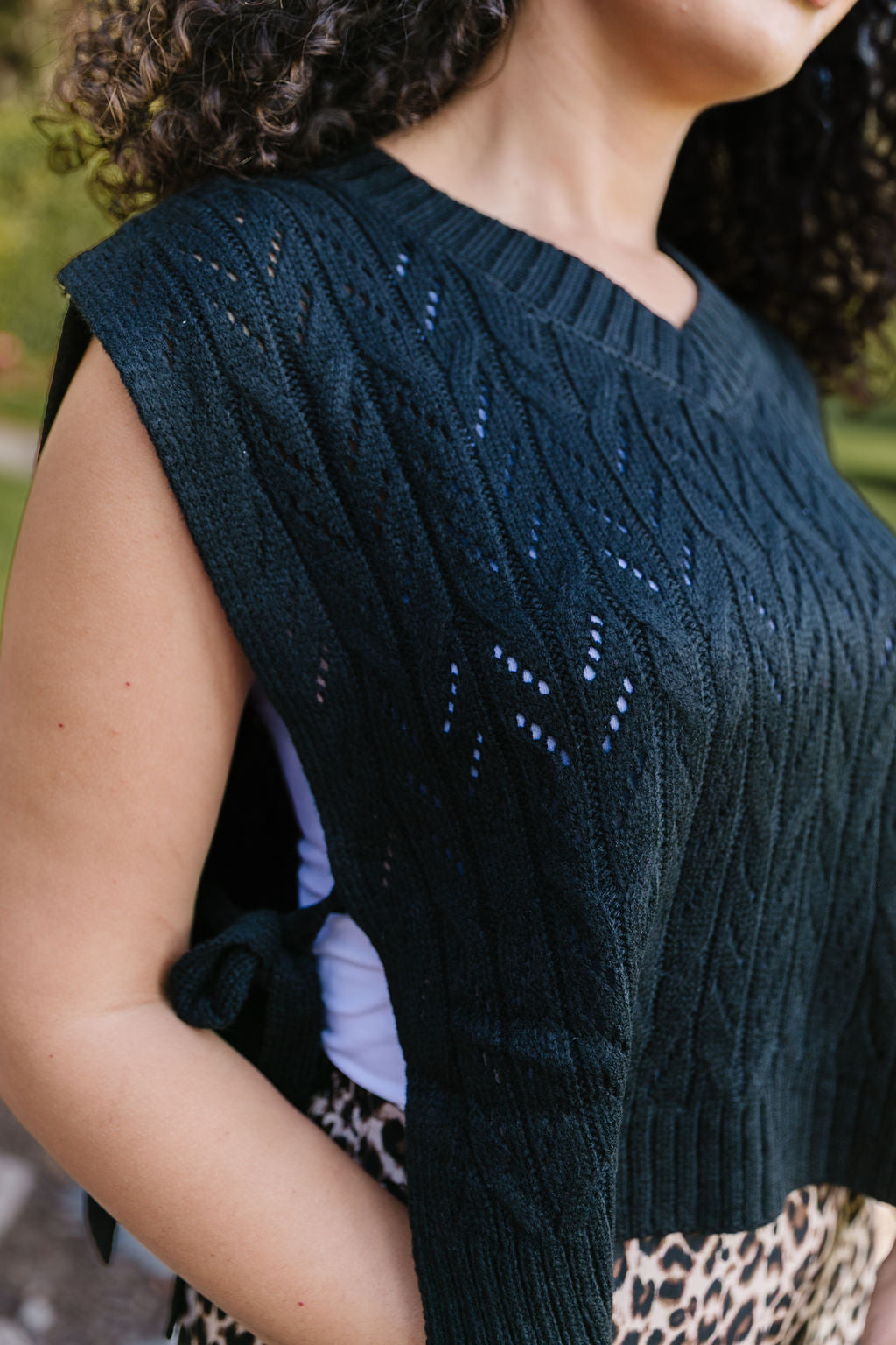 Lexi Sweater Vest *ALL SALES FINAL*
