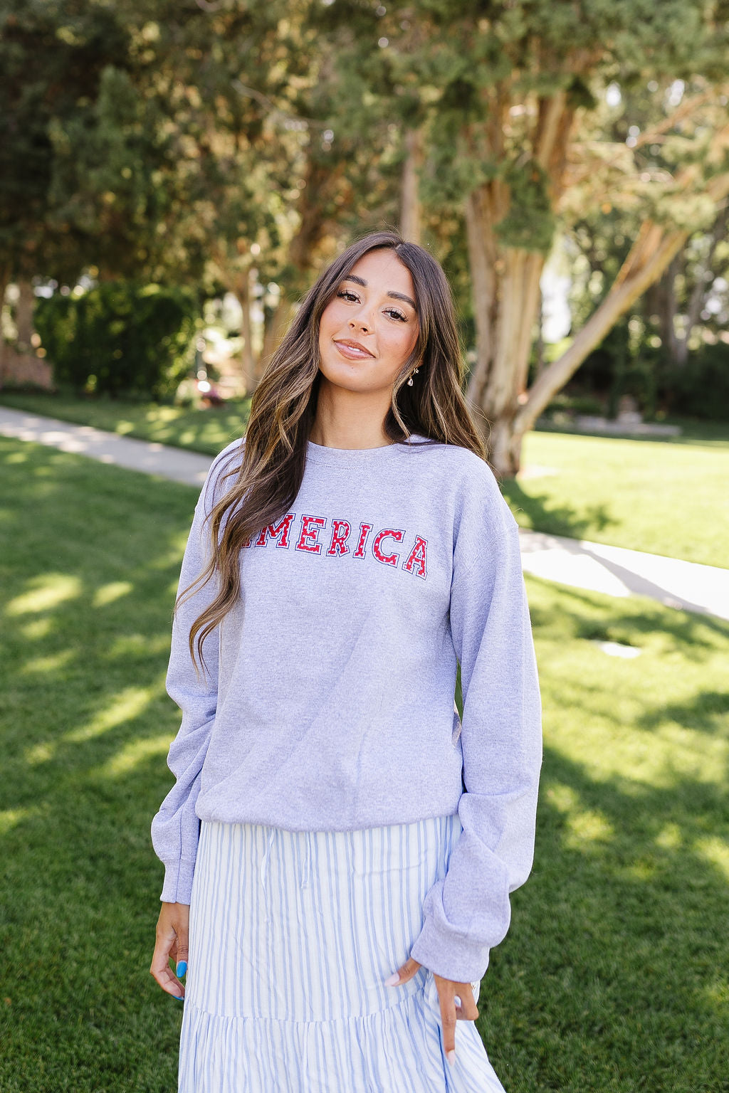 America Sweatshirt *ALL SALES FINAL* S, M only
