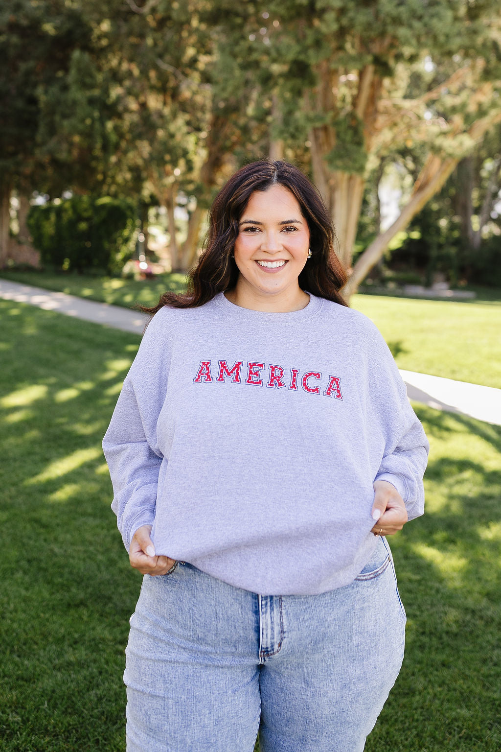 America Sweatshirt *ALL SALES FINAL* S, M only
