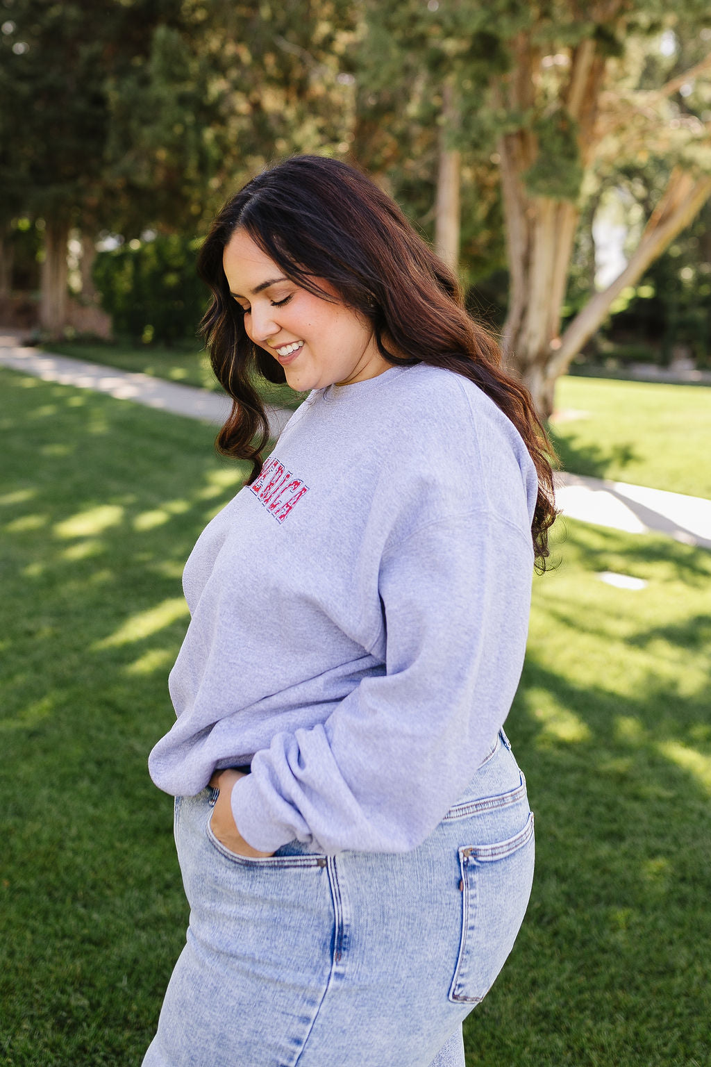 America Sweatshirt *ALL SALES FINAL* S, M only