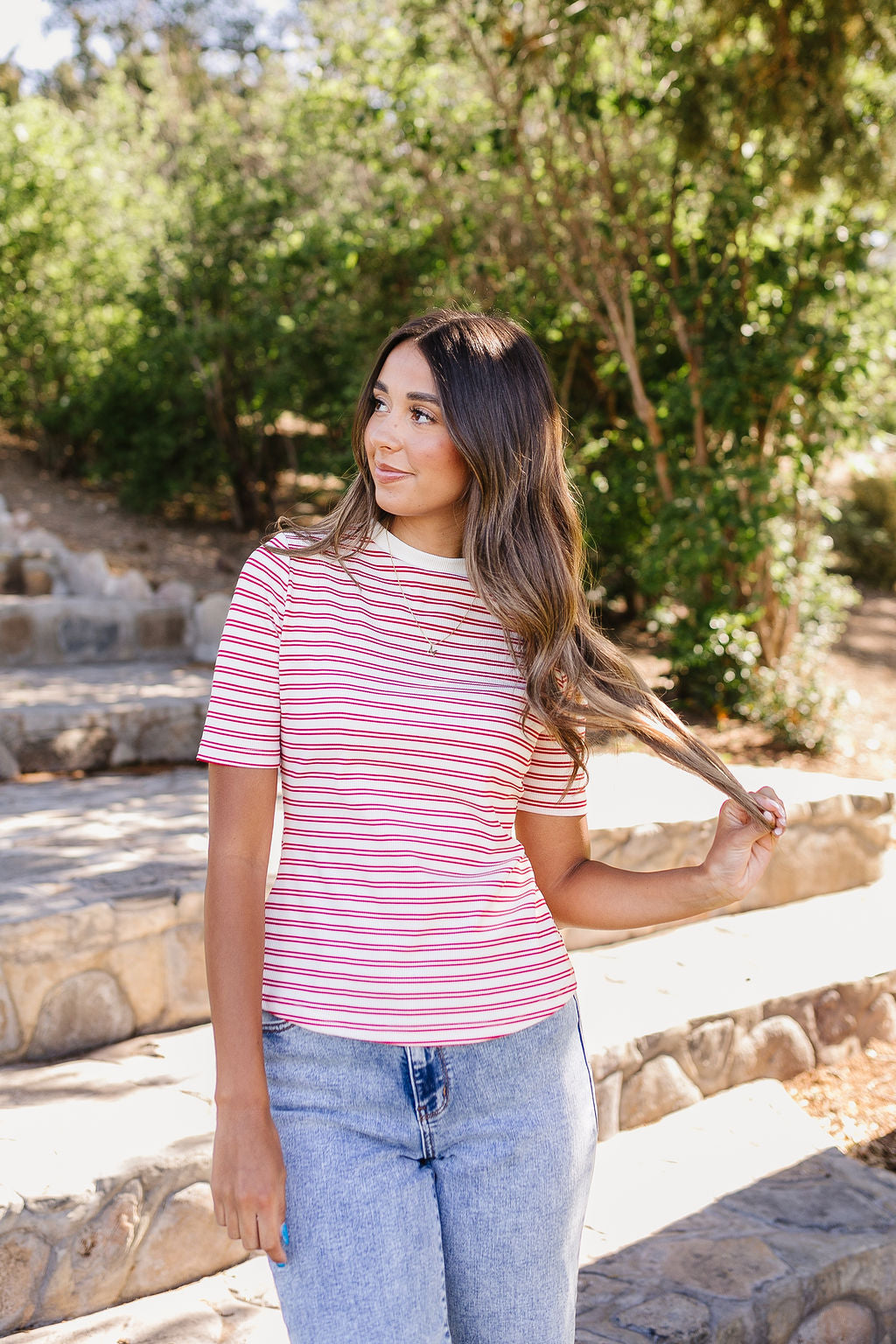 Everette Striped Top *ALL SALES FINAL*