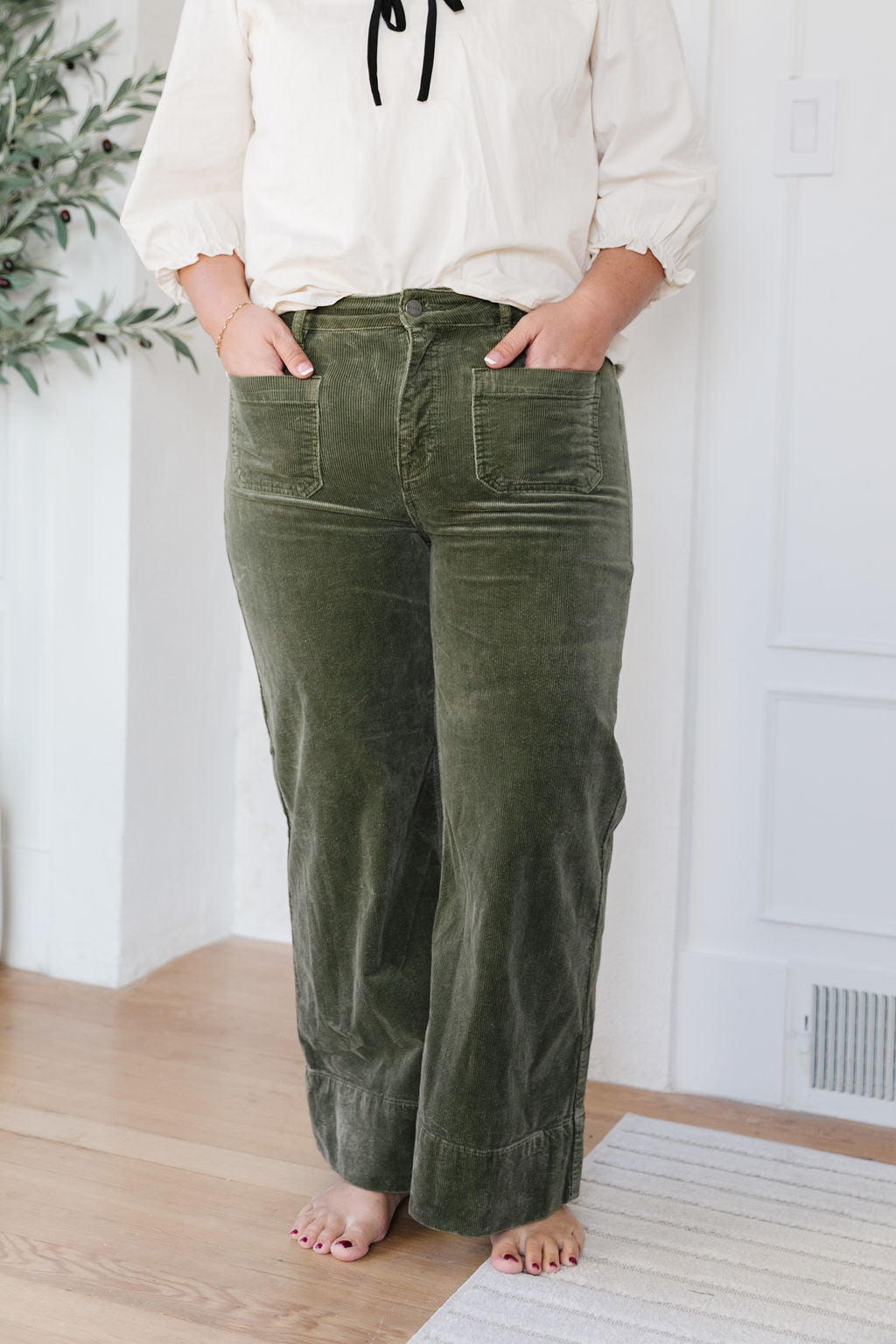 Moss Corduroy Pants *ALL SALES FINAL*