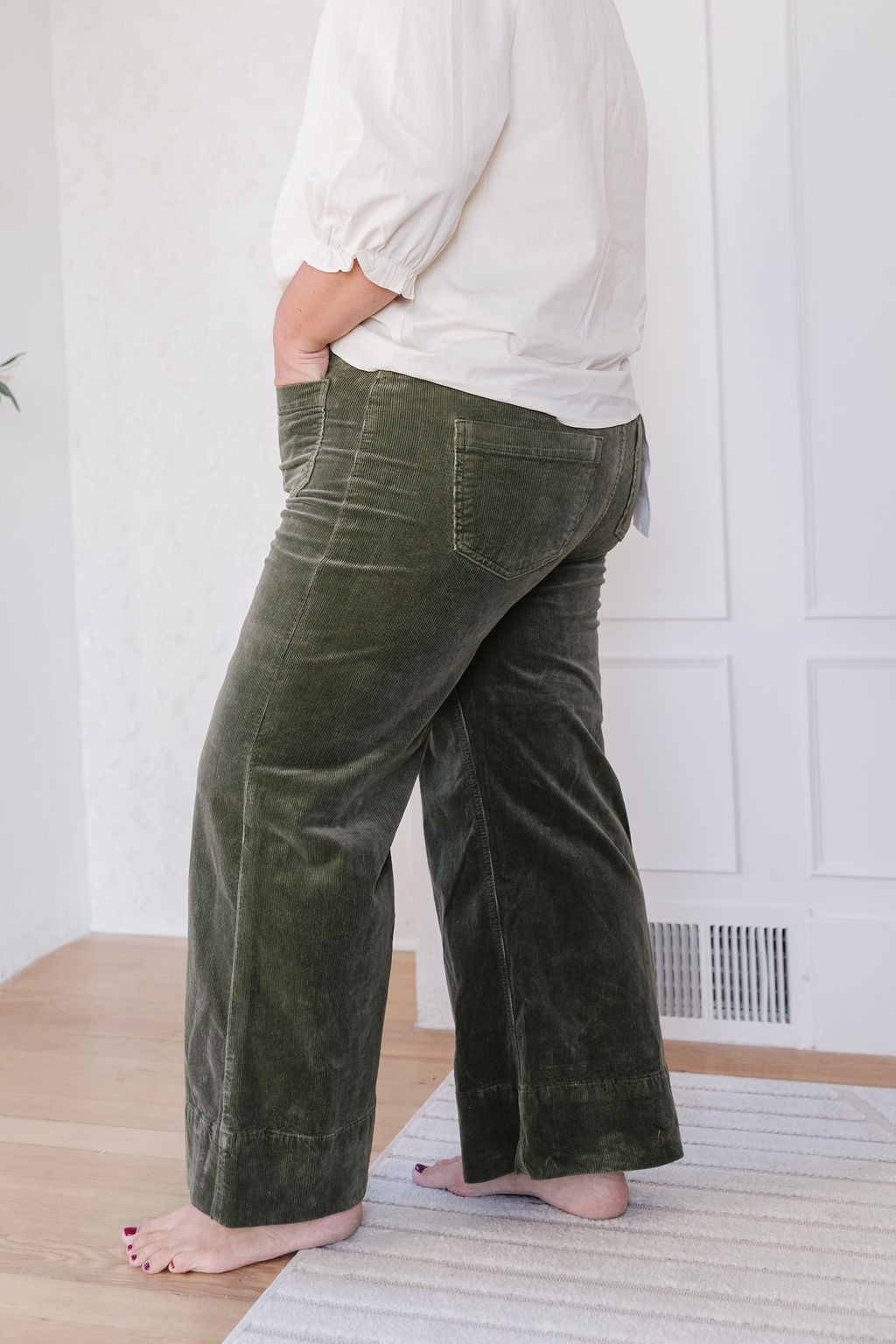 Moss Corduroy Pants *ALL SALES FINAL*