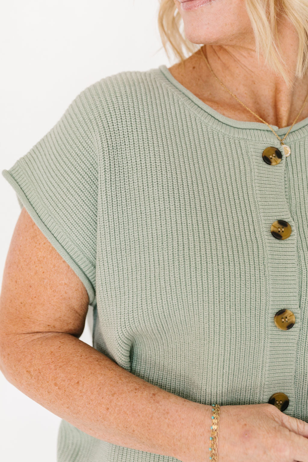 Alina Top (Red, Ivory, Seafoam)