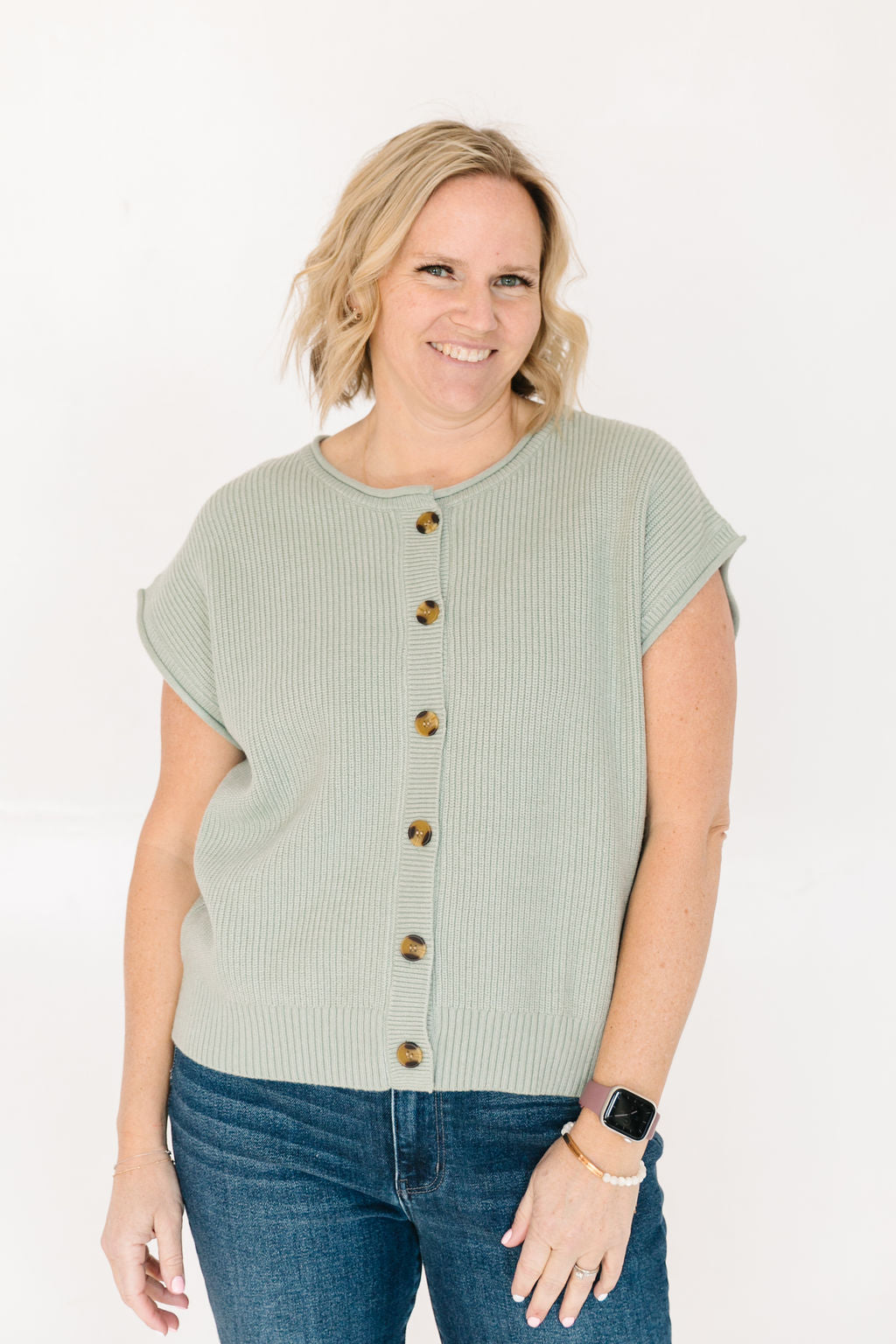 Alina Top (Red, Ivory, Seafoam)