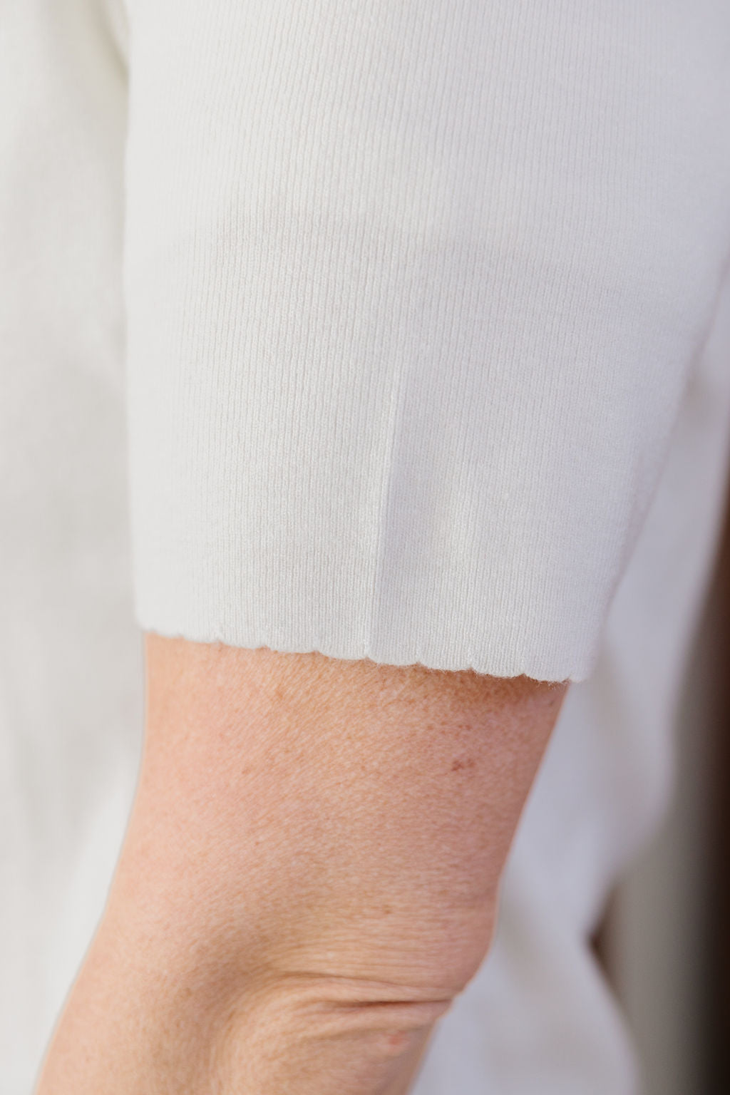 Juliet Scalloped Cardigan